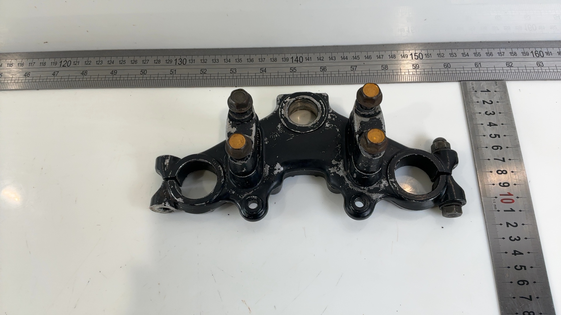 Yamaha RD125LC 10W 125cc Upper Triple Clamp 1982-1987 OEM 10W-23435-00-98 - Image 5