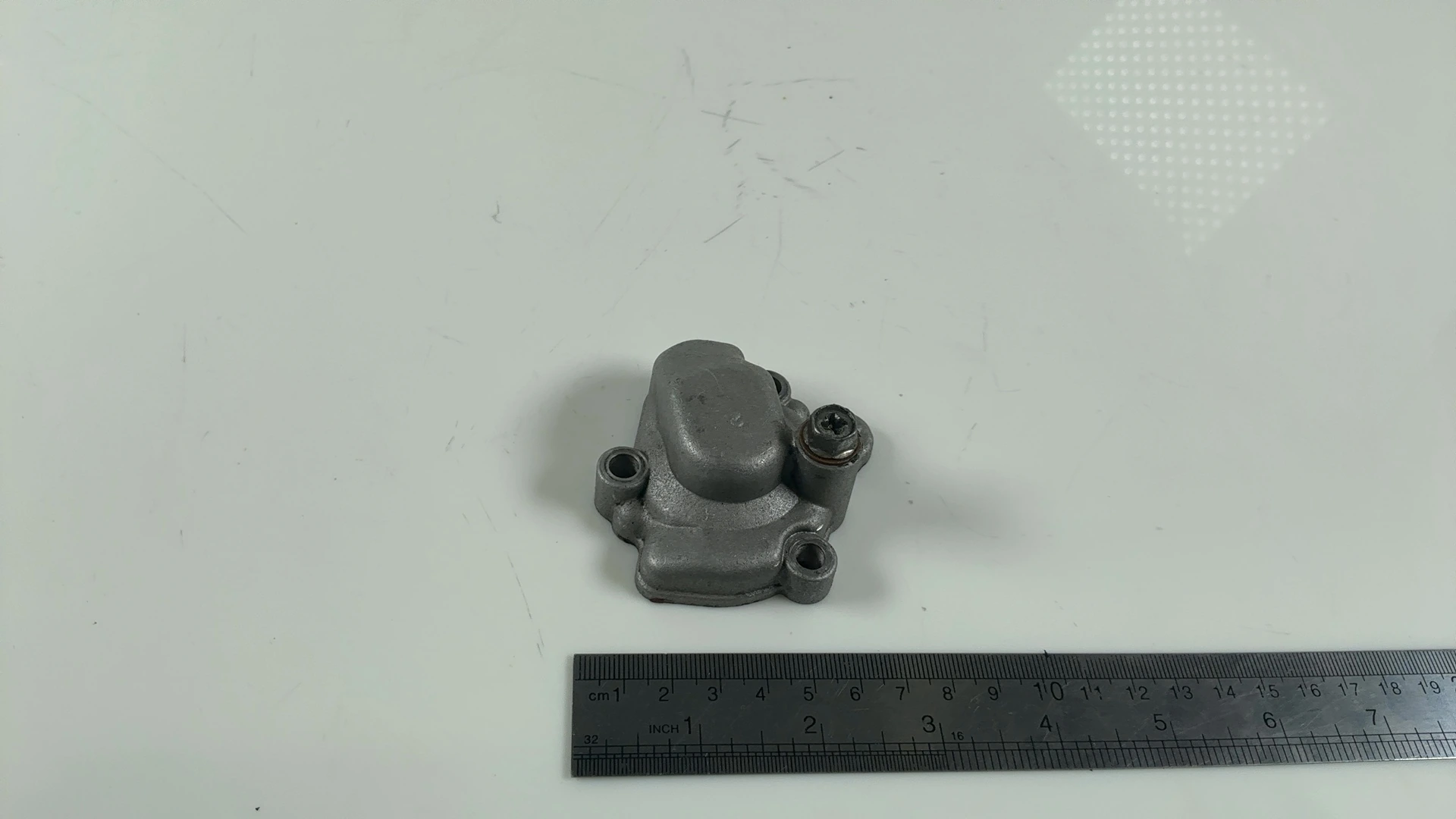 Yamaha DT125 RD125 LC 10V 10W 125cc Water Pump Cover 1982-1984 OEM 10V-12422-00 - Image 5