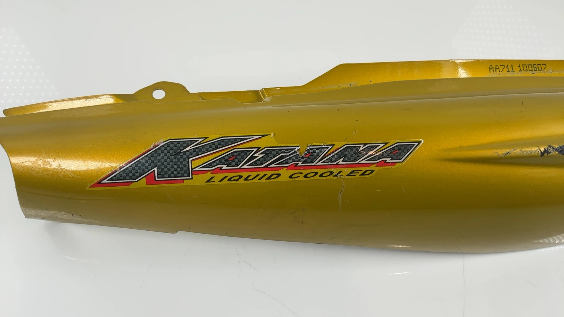 Suzuki Katana AY50 50cc Right Rear Tail Fairing Cowl 1997-2004 OEM 47111-35E00 - Image 3