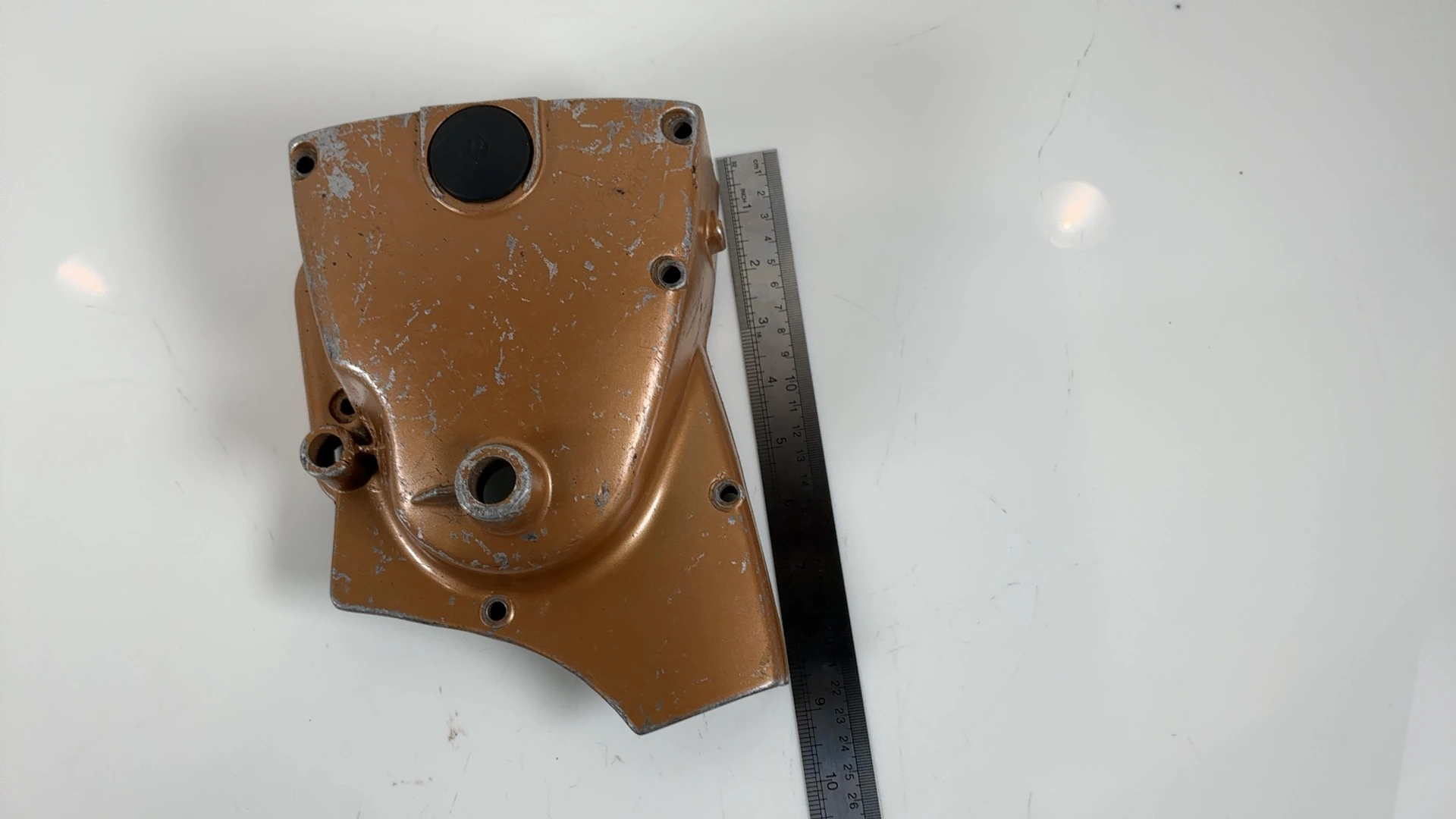 Suzuki Titan T500 500 CC Engine Sprocket Cover 1971 1972 OEM 11361-15601 - Image 2