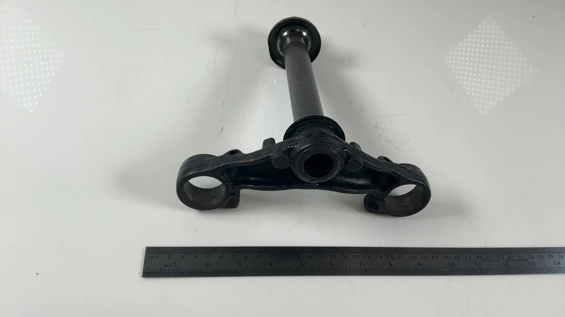 Honda VT250F MC08 250cc Lower Triple Tree Fork Stem Clamp 1982-1985 53219-KE7-00 - Image 5