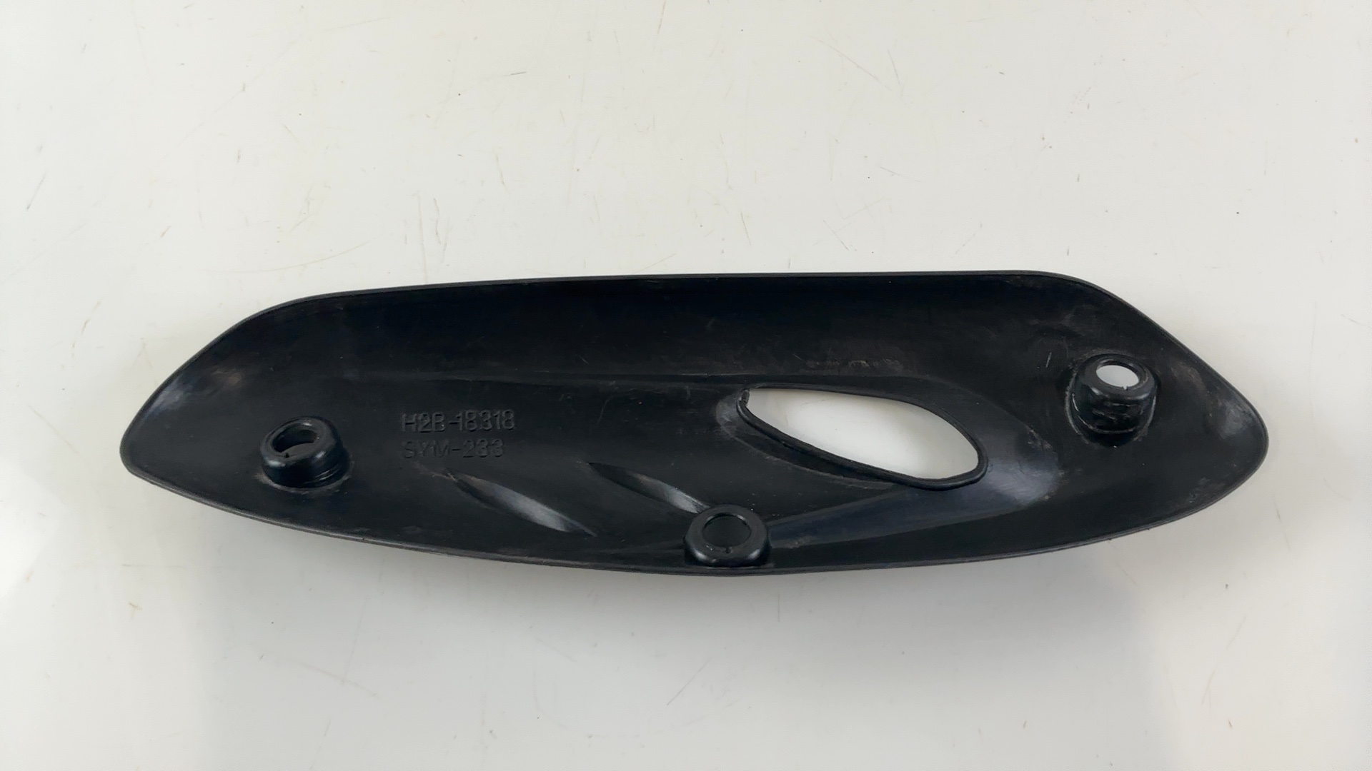 SYM Jet Euro X G2 50CC Exhaust Heat Shield Muffler Cover 1997-13 OEM 18318T67000 - Image 3