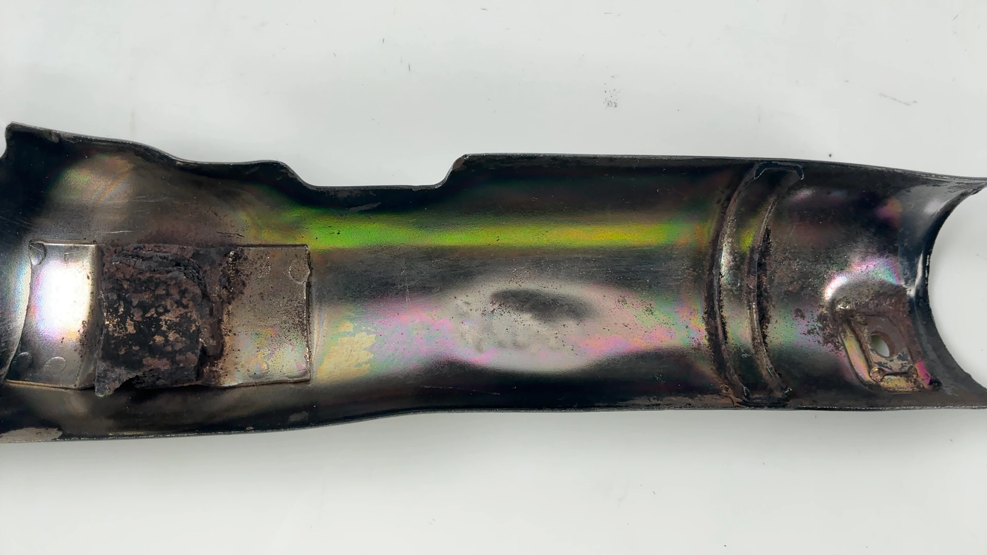 Kawasaki GTR1000 ZG1000 Exhaust Heat Shield 1986-2006 OEM 49107-1058 KHI 1058 - Image 6