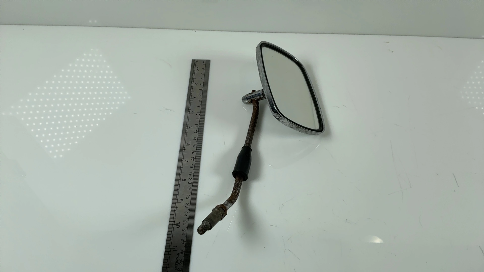 Honda Shadow VT750 VT750CD2 750cc Left Side Mirror 2001-2002 OEM 88220-MBA-670 - Image 3