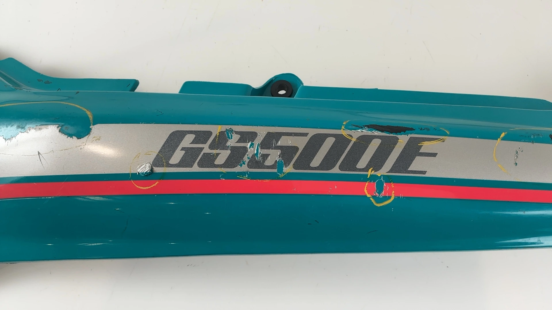 SUZUKI GS 500 E 500CC 1989 2003 REAR LEFT FENDER OEM 47211-01D00 - Image 5