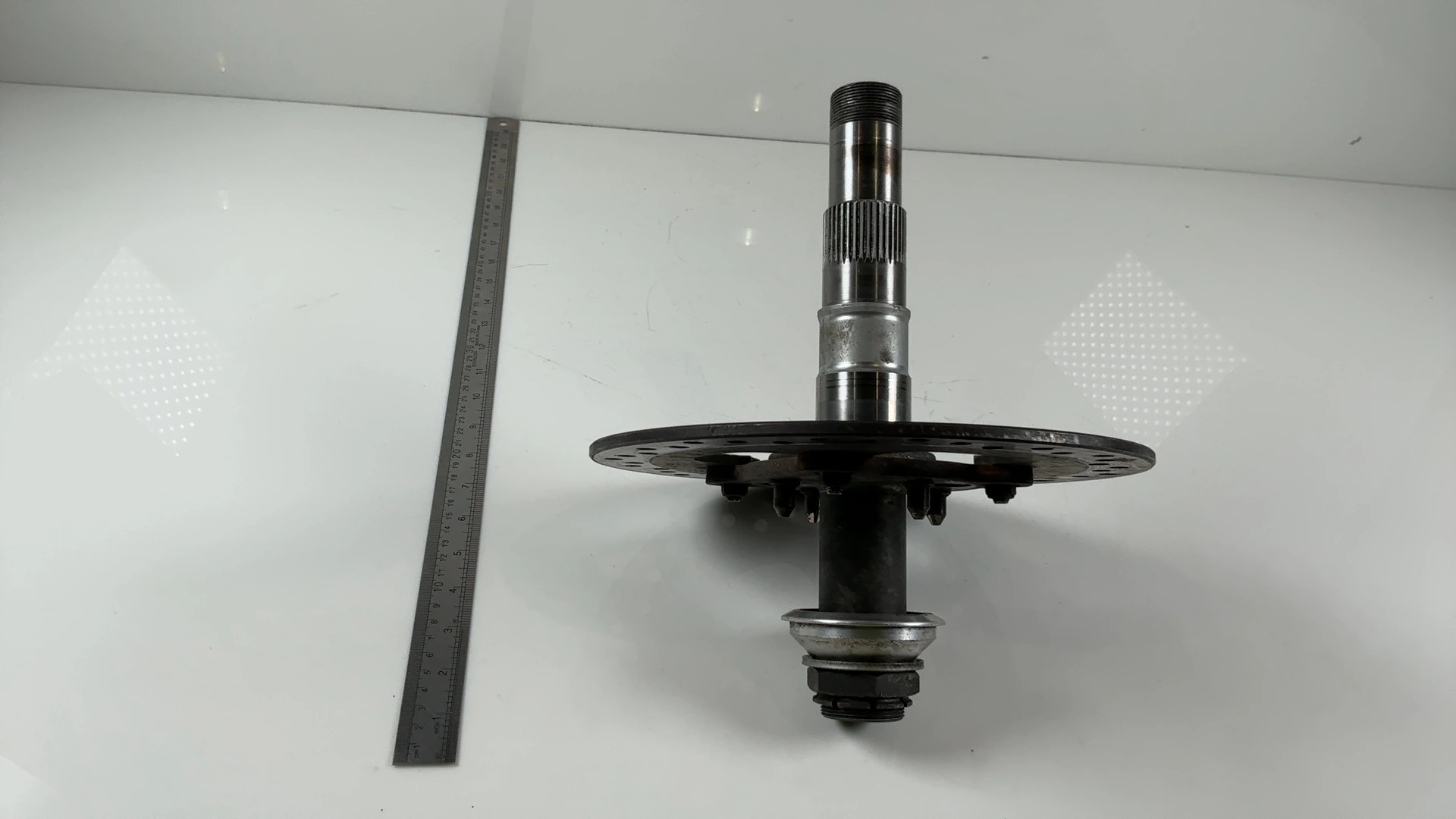 Triumph Sprint ST 1050 1050CC Rear Wheel Axle Spindle Disc 2005-10 OEM T2012299 - Image 4