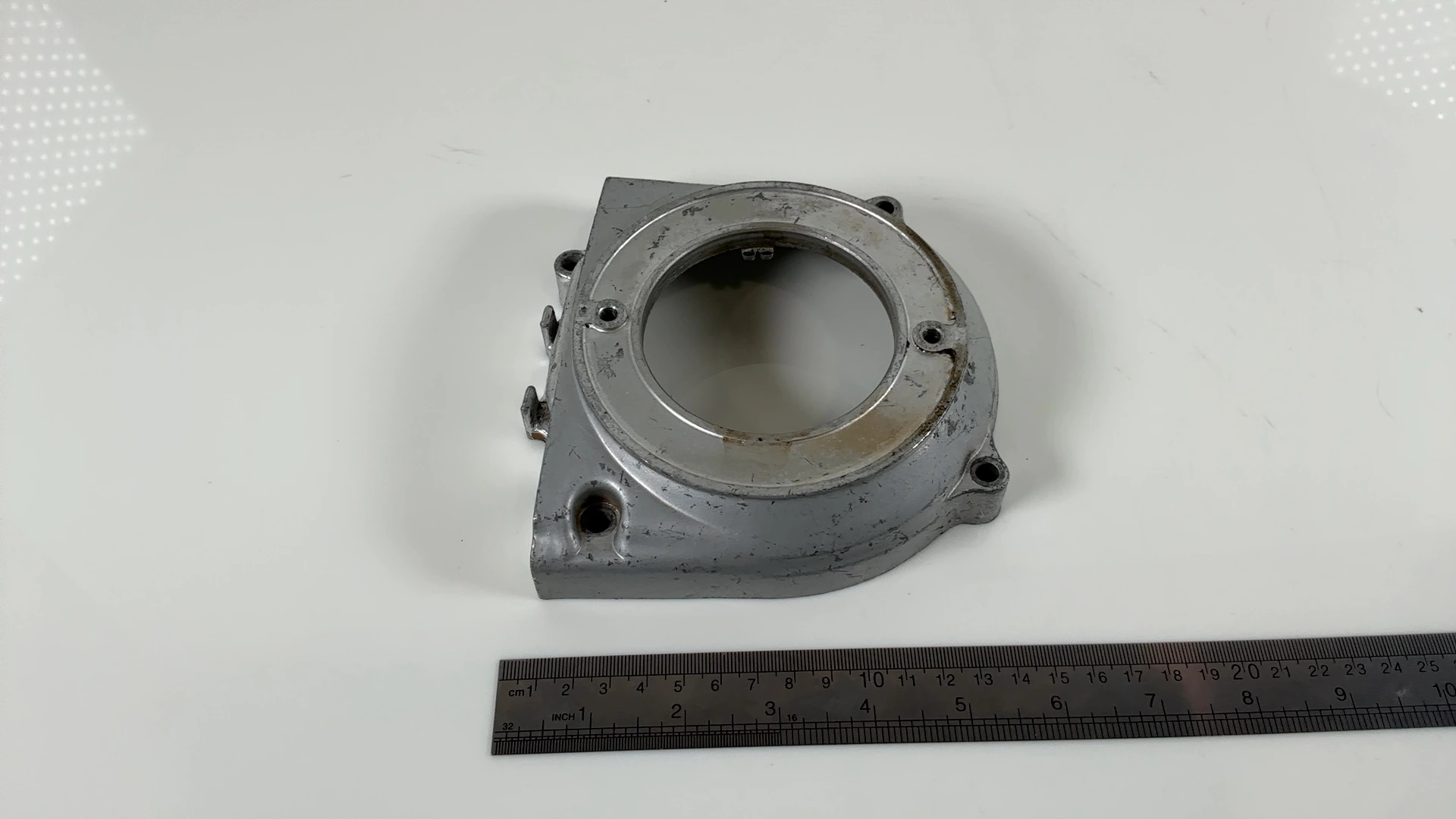 Honda CB125S SL125 125cc Left Engine Generator Cover 1970-1976 OEM 11341-324-000 - Image 1