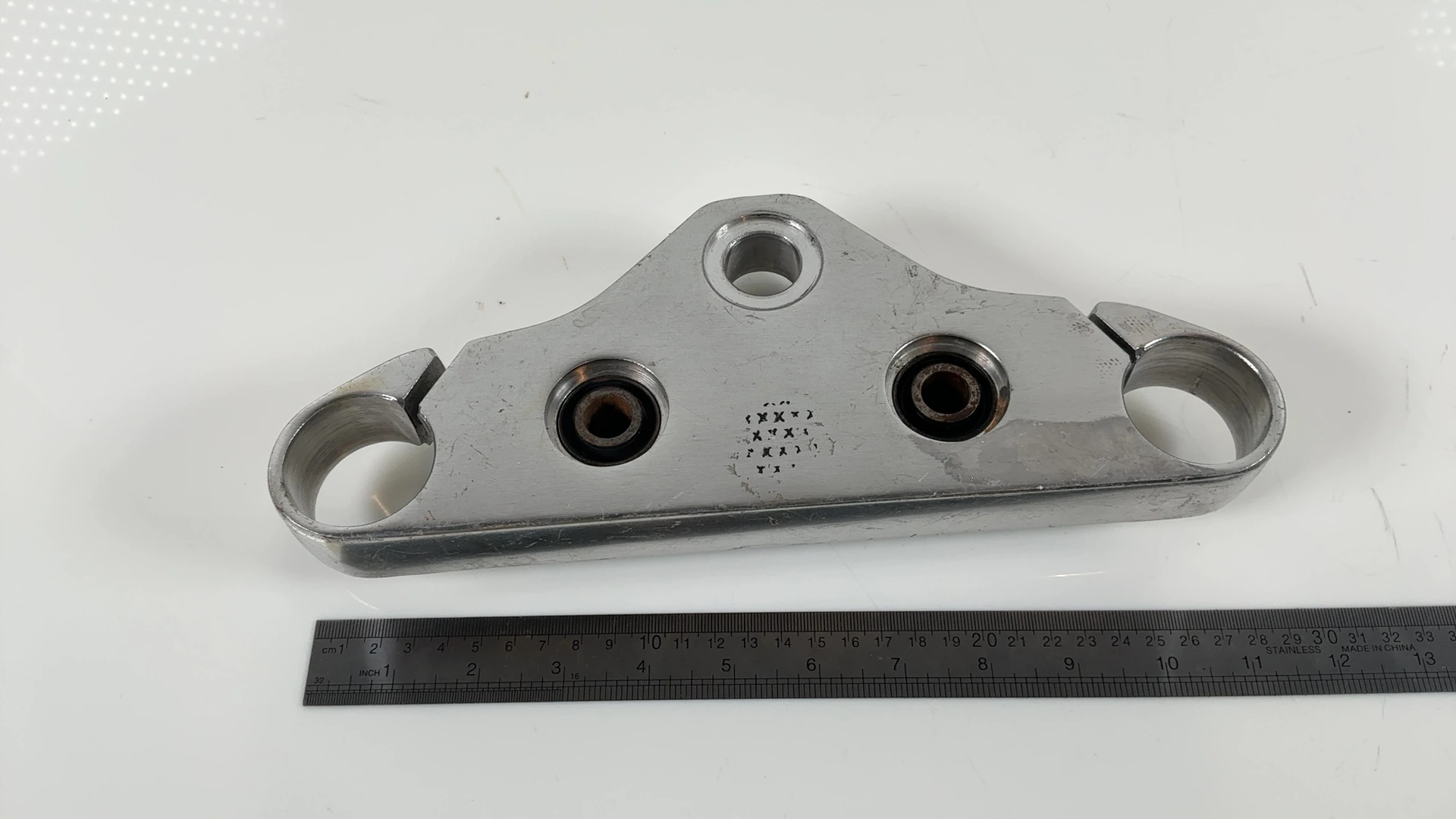 Yamaha V-Star XVS650 650cc Top Triple Clamp 1998-2008 OEM 4VR-W2341-10-00 - Image 3