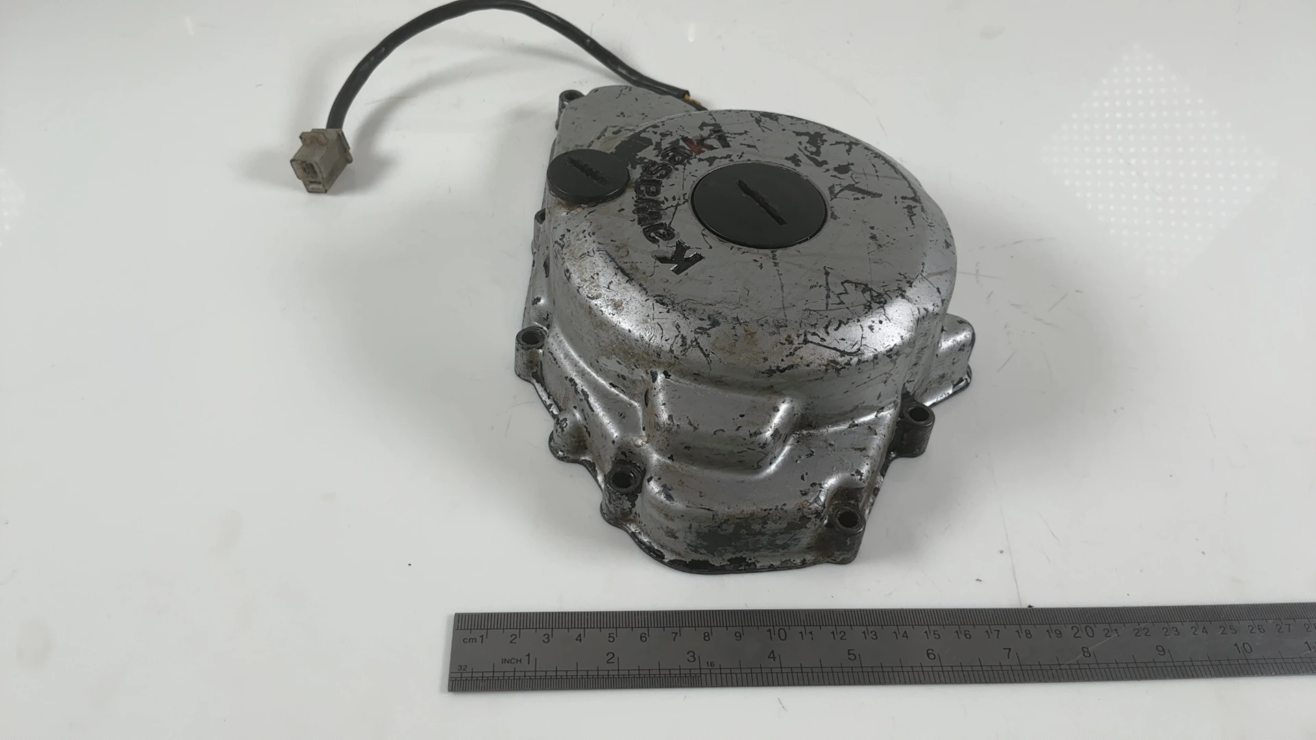 Kawasaki KLE 500 LE500A 500cc Left Stator Engine Cover 1991-2004 OEM 14031-1202 - Image 5