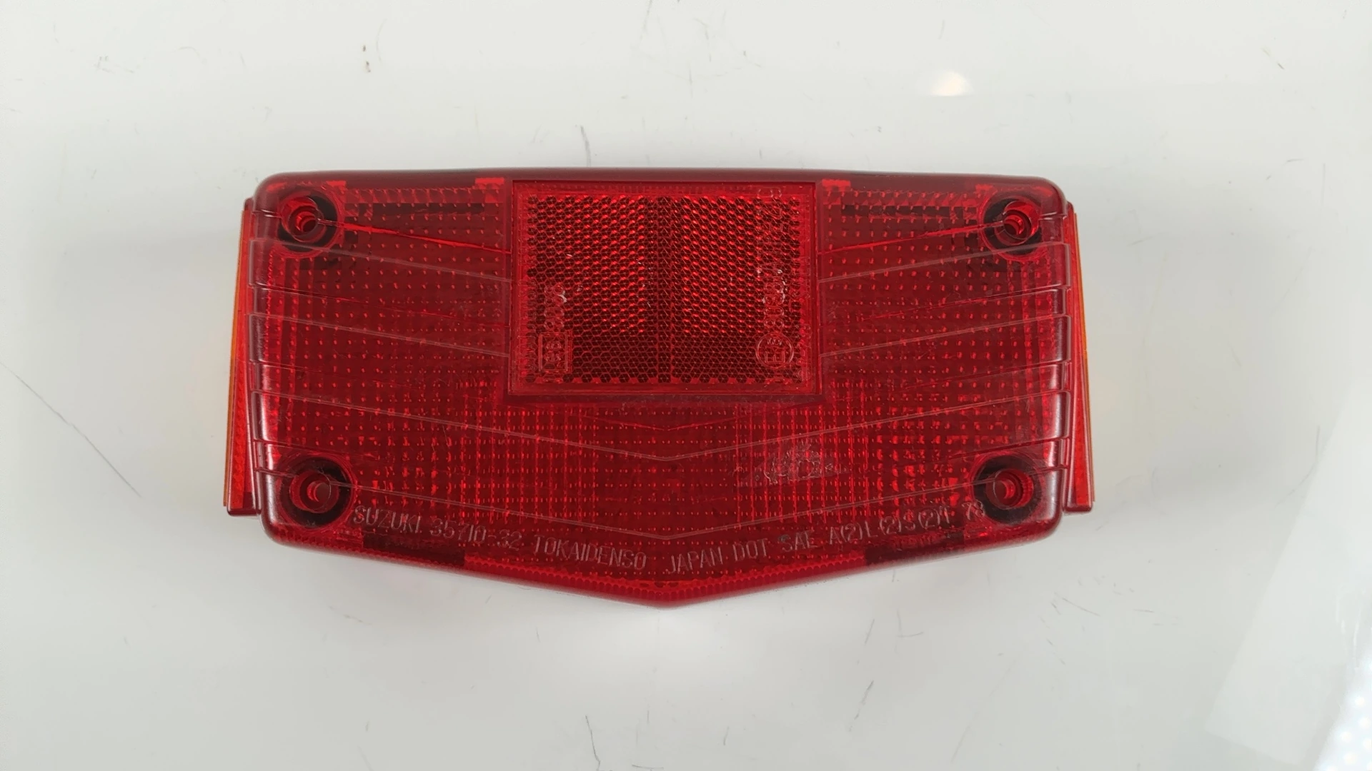 Suzuki GS450 GS650 450cc Tail Light Lens 1980-1983 OEM 35712-44130 - Image 1
