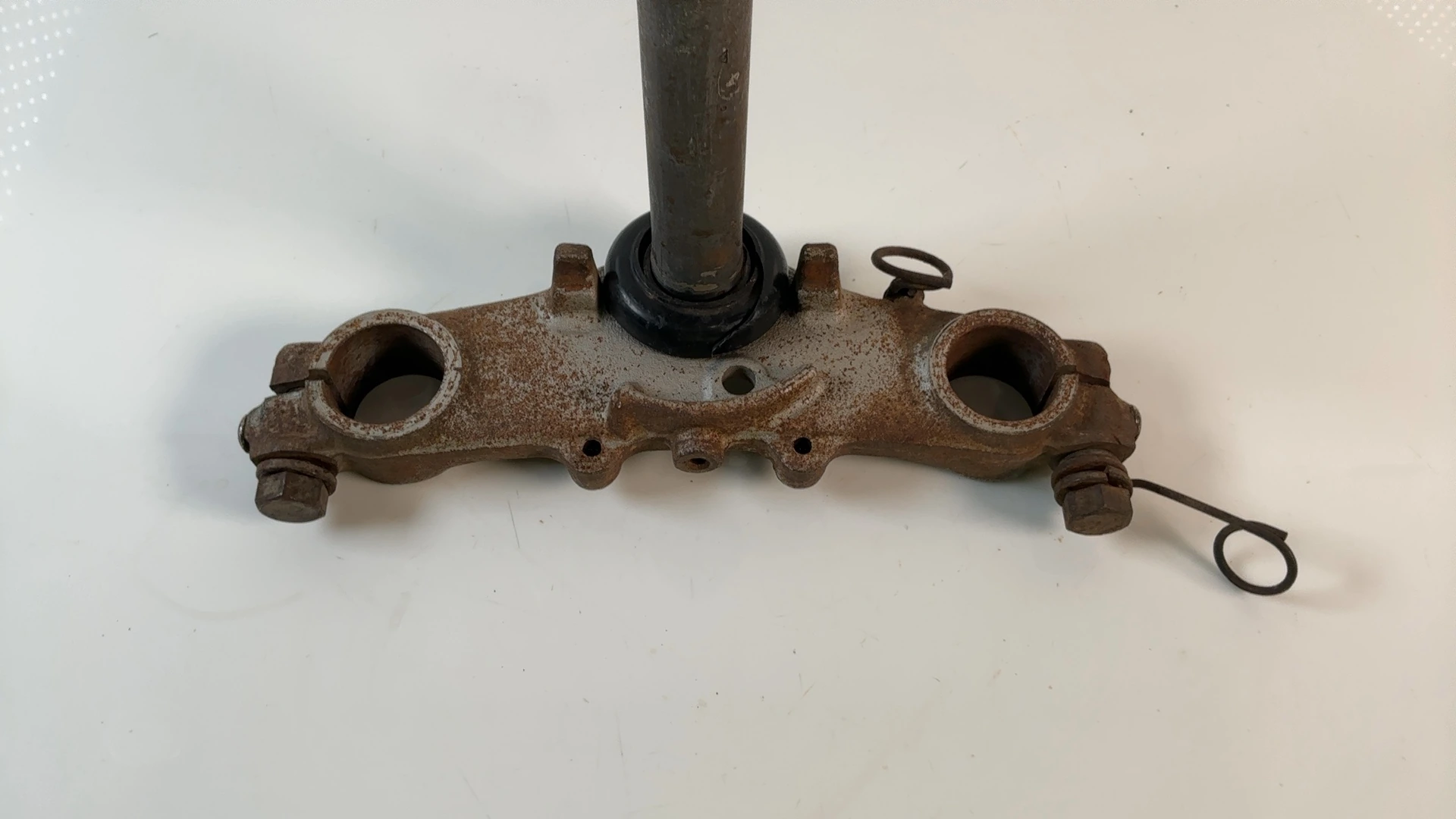 Suzuki DR125S SF41A 125cc Lower Triple Tree Fork Clamp 1982-1985 OEM 51410-42A10 - Image 5