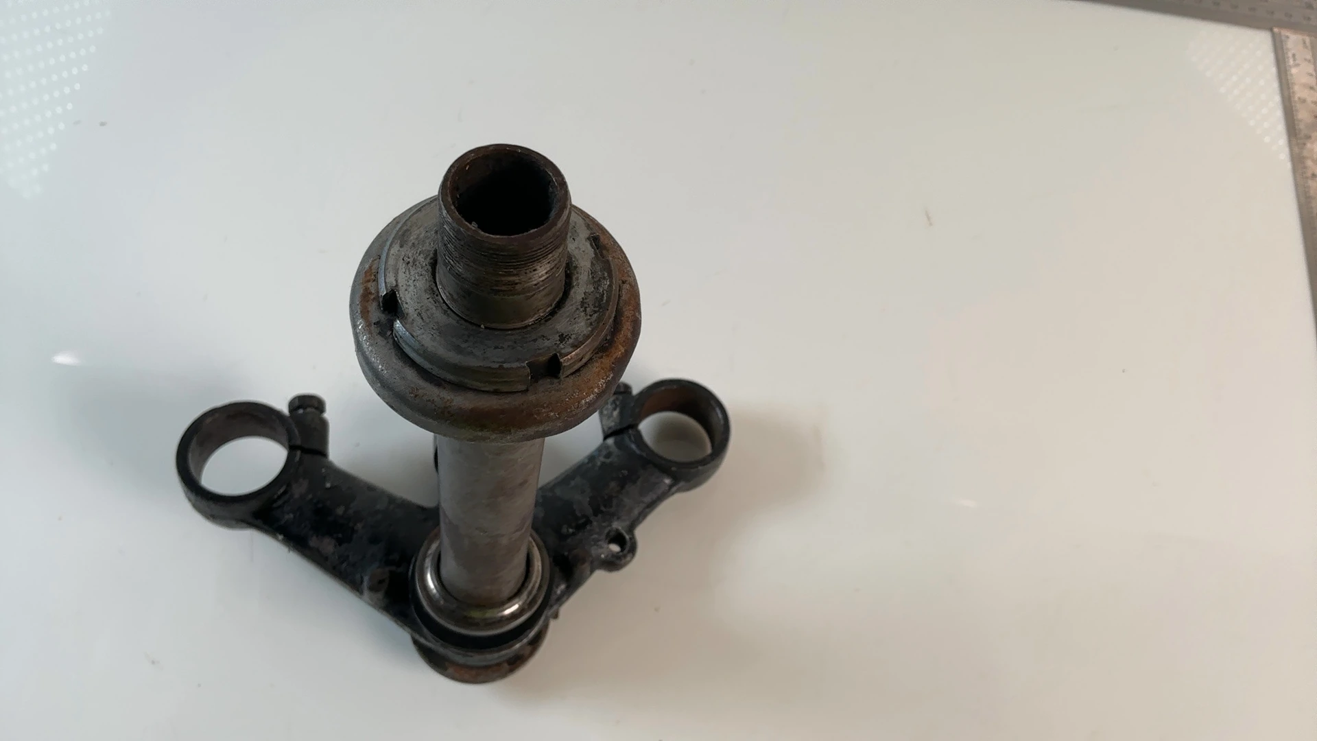 Honda CB350 Super Sport 350cc Lower Fork Bridge Yoke 1970-71 OEM 53200-286-010B - Image 6