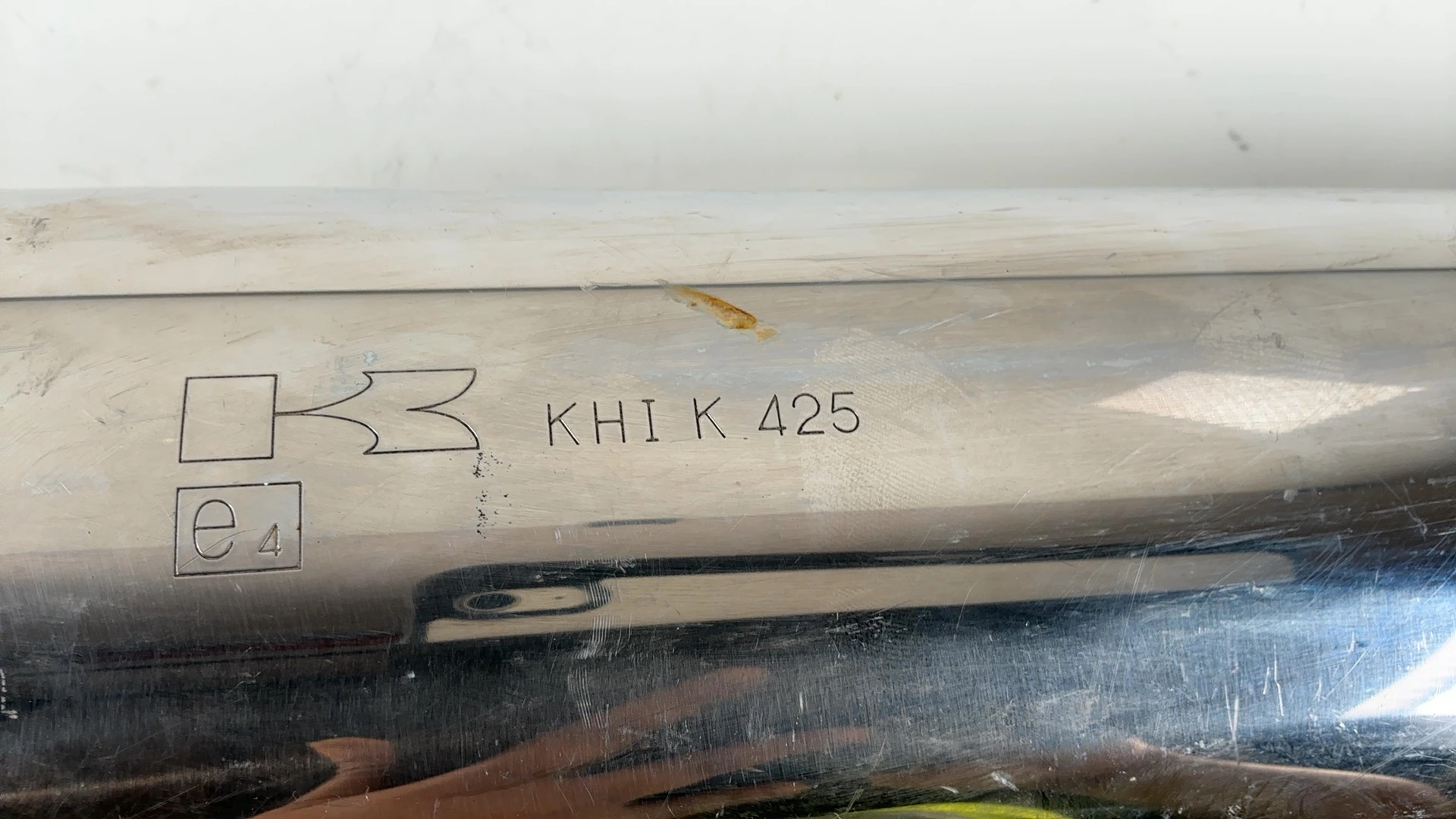 Kawasaki ZRX1200 1200cc Exhaust Silencer 2001-2006 OEM 18091-0078 KHI K425 - Image 5