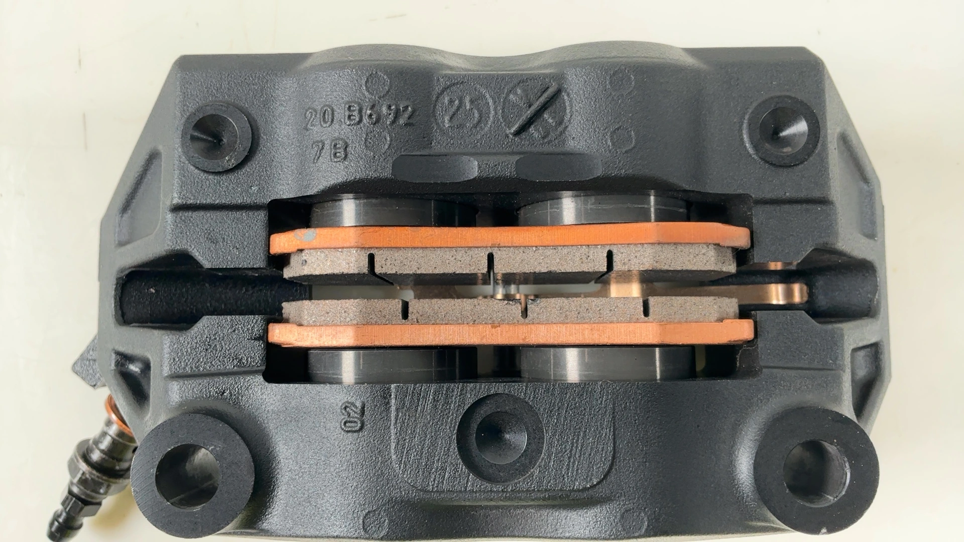Aprilia RS Tuono 660 M4.32 660cc Front Right Brake Caliper 2021-26 OEM 2B006451 - Image 5