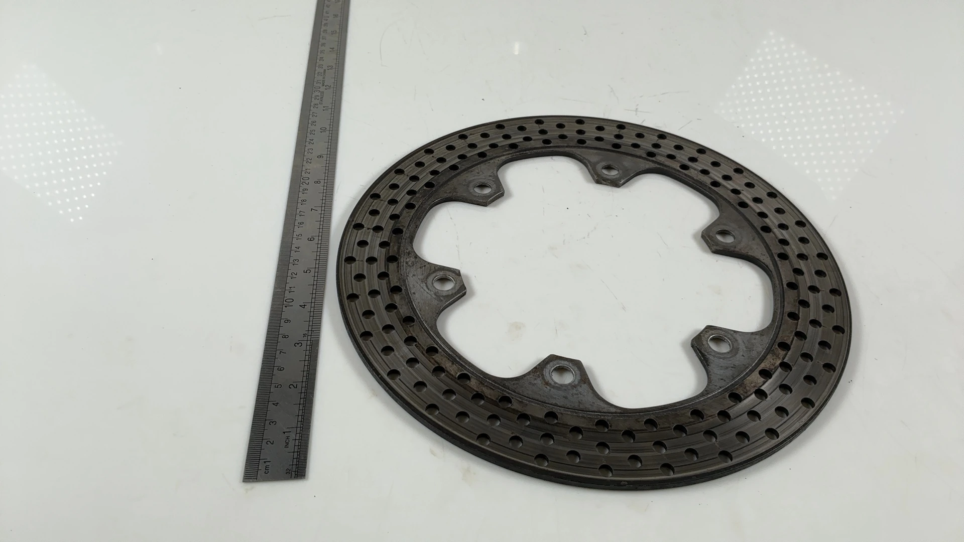 Honda CBR600F Hurricane F1 600 Front Brake Disc Rotor 1987-90 OEM 45251-ML7-690 - Image 4