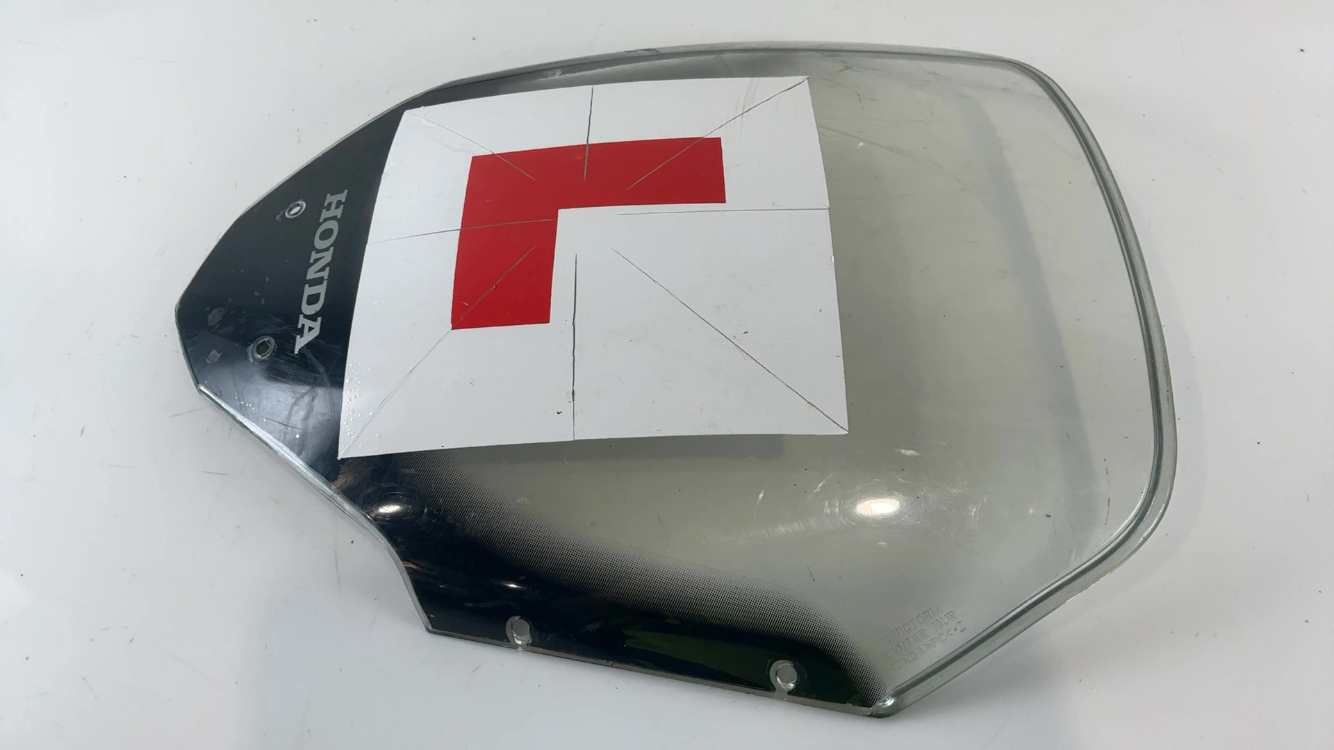 Honda Varadero XL125V 125 CC Windshield 2001-2006 OEM 64100-KPC-640 - Image 6