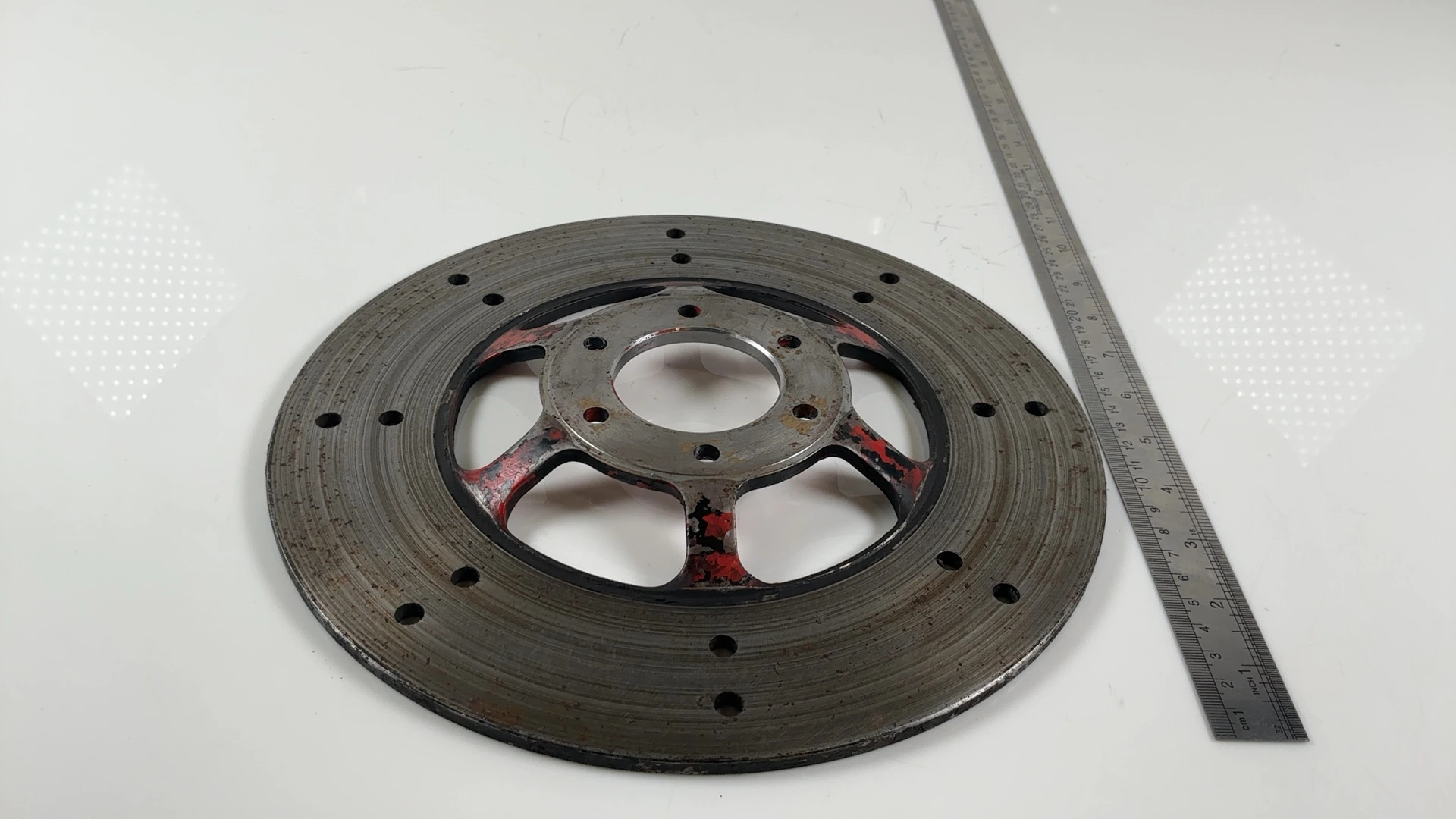 Suzuki GS750 GS750E 750cc Front Brake Disc Rotor 1977-1979 OEM 59211-44000 - Image 3