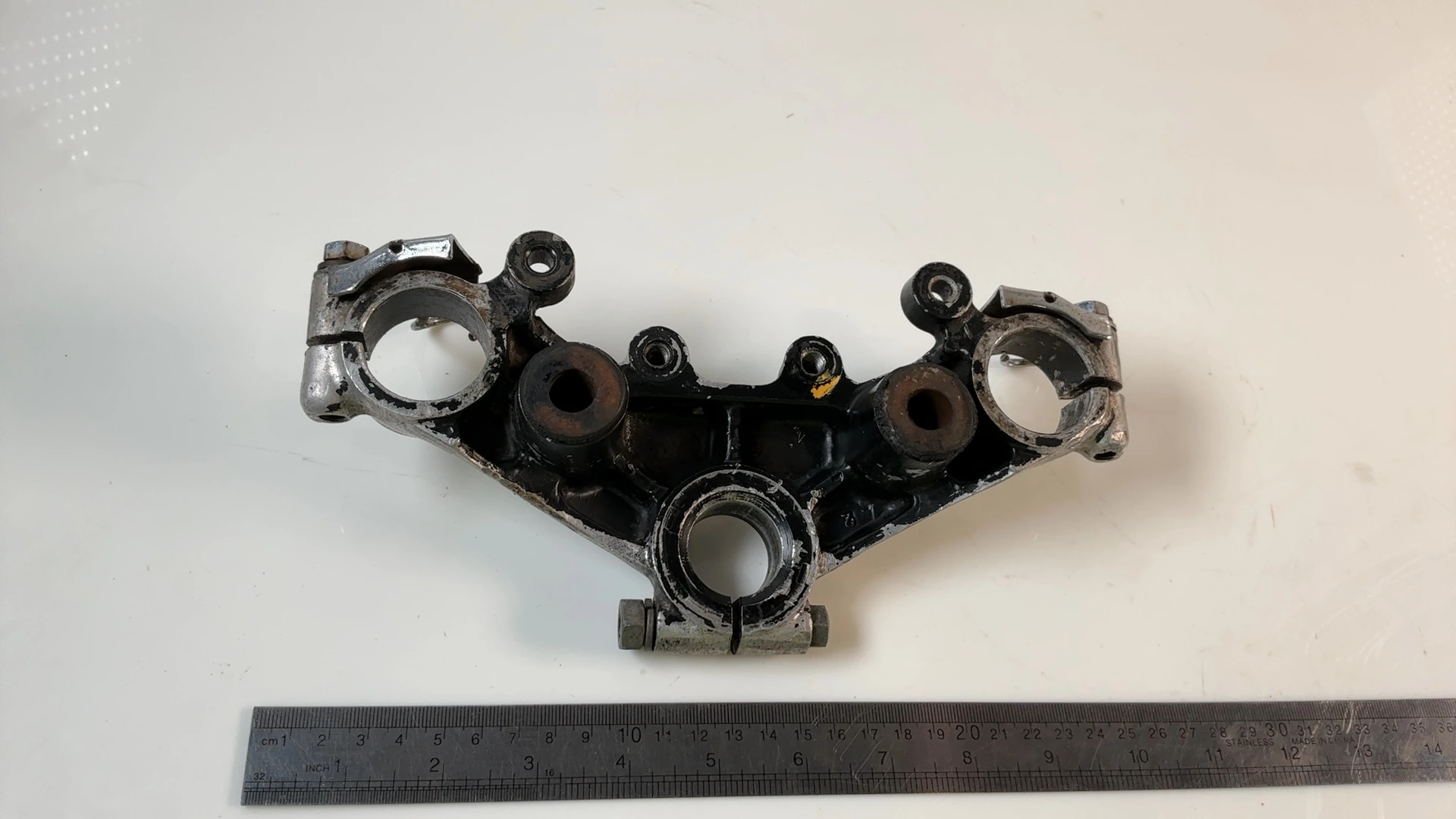 Kawasaki KZ440 LTD KZ440-A Upper Fork Bridge 1980 1981 OEM 44039-1023 Japan - Image 5
