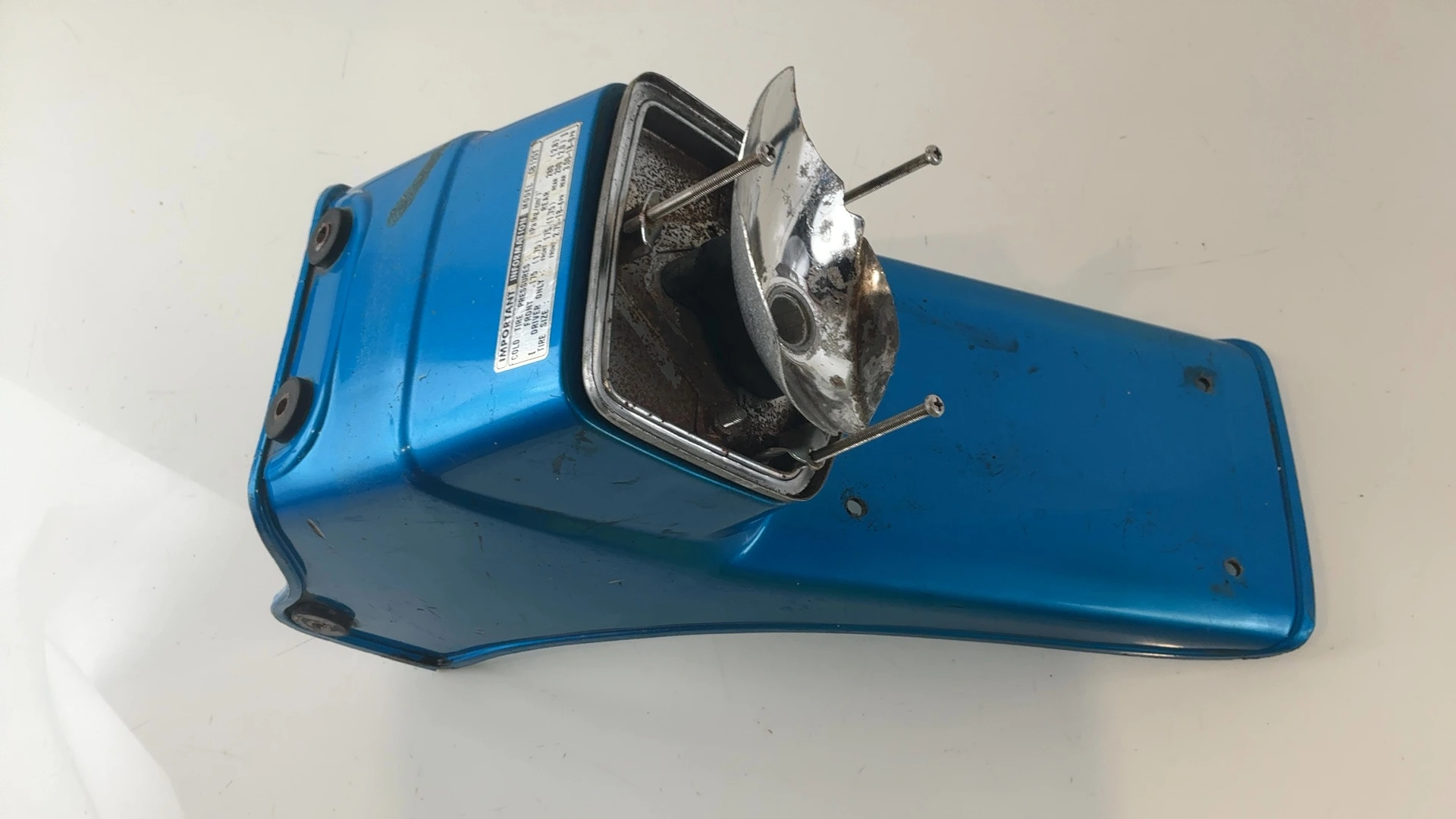 Honda CB125 Twin CB125T 125cc Rear Mudguard Fender 1977-1981 OEM 80100-399-600XW