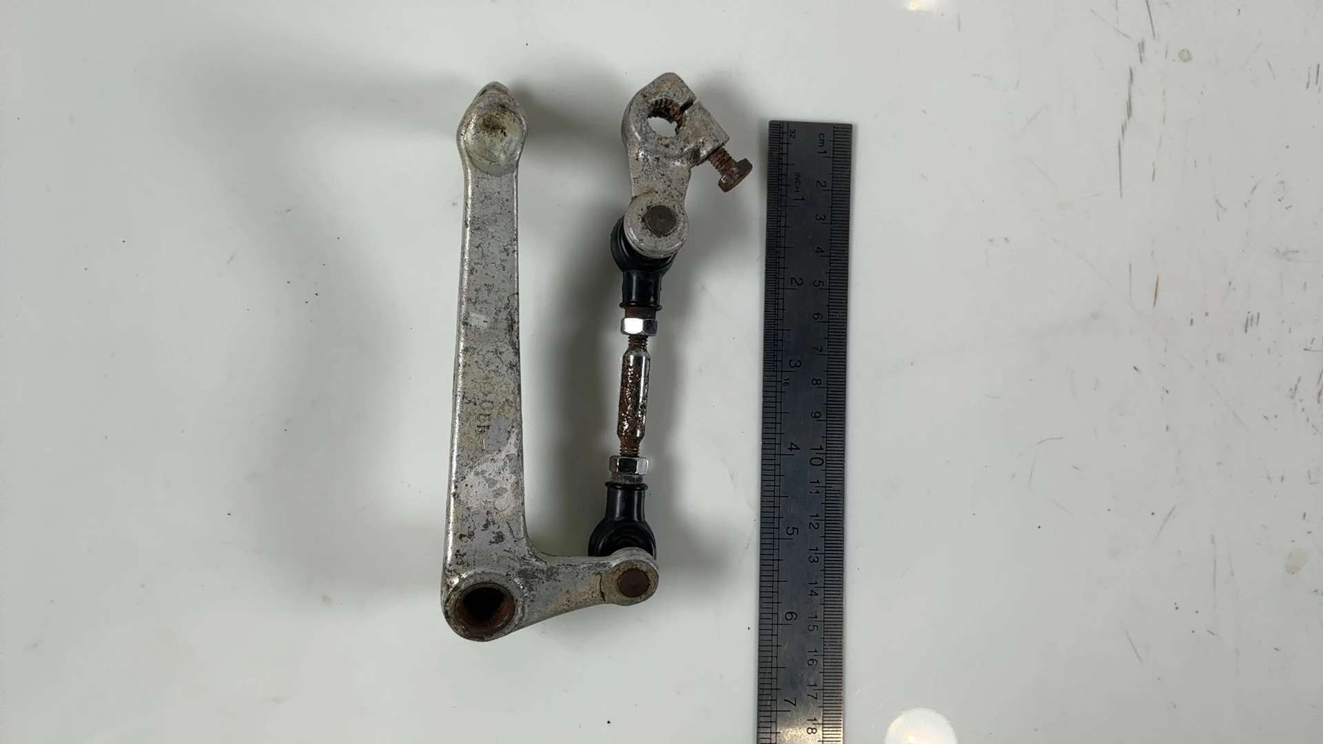 Suzuki GSXR 750 GR75A 750cc Gear Shifter Lever Linkage 1985-1987 OEM 25600-27A00 - Image 3