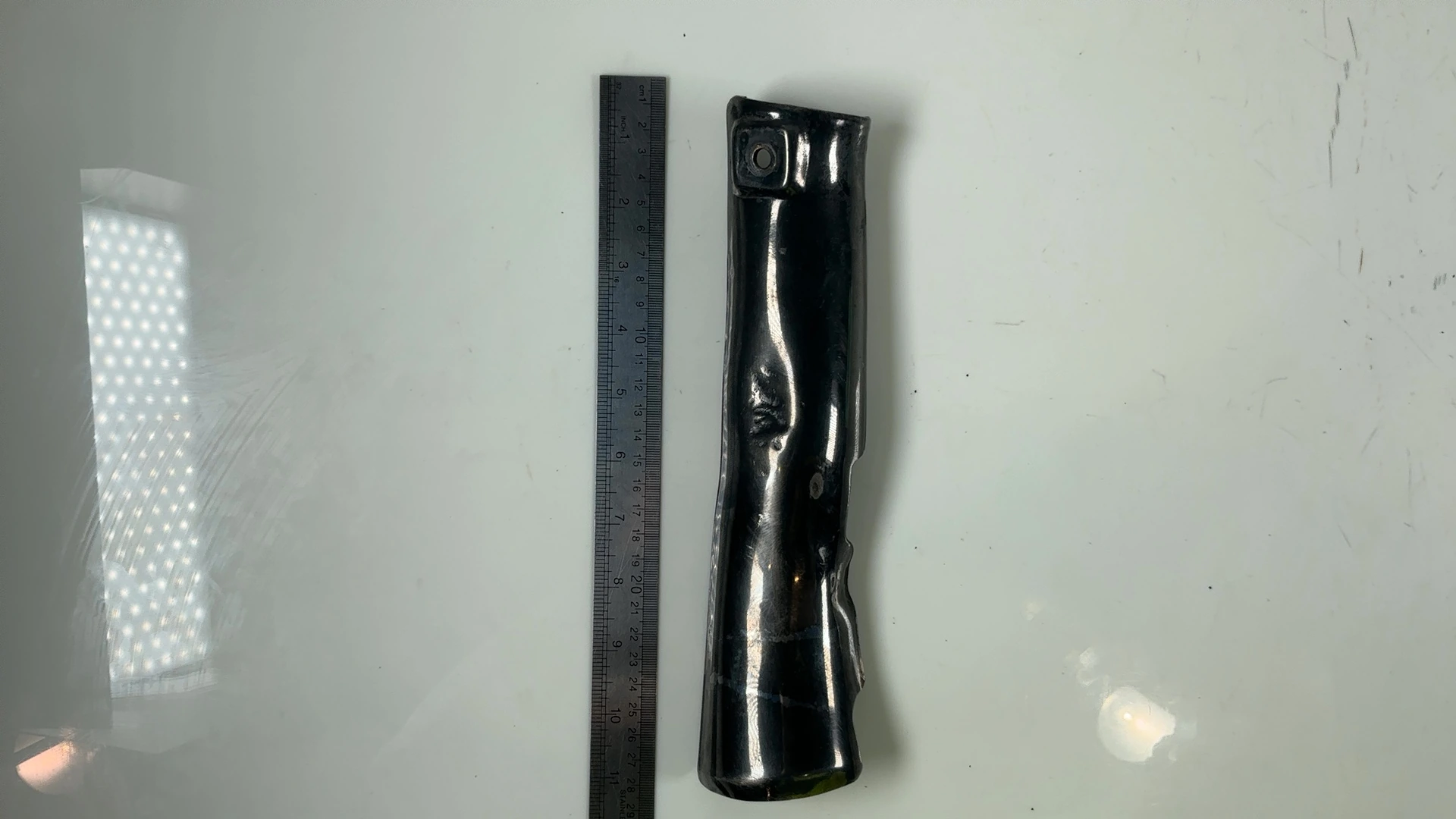 Kawasaki GTR1000 ZG1000 Exhaust Heat Shield 1986-2006 OEM 49107-1058 KHI 1058 - Image 4