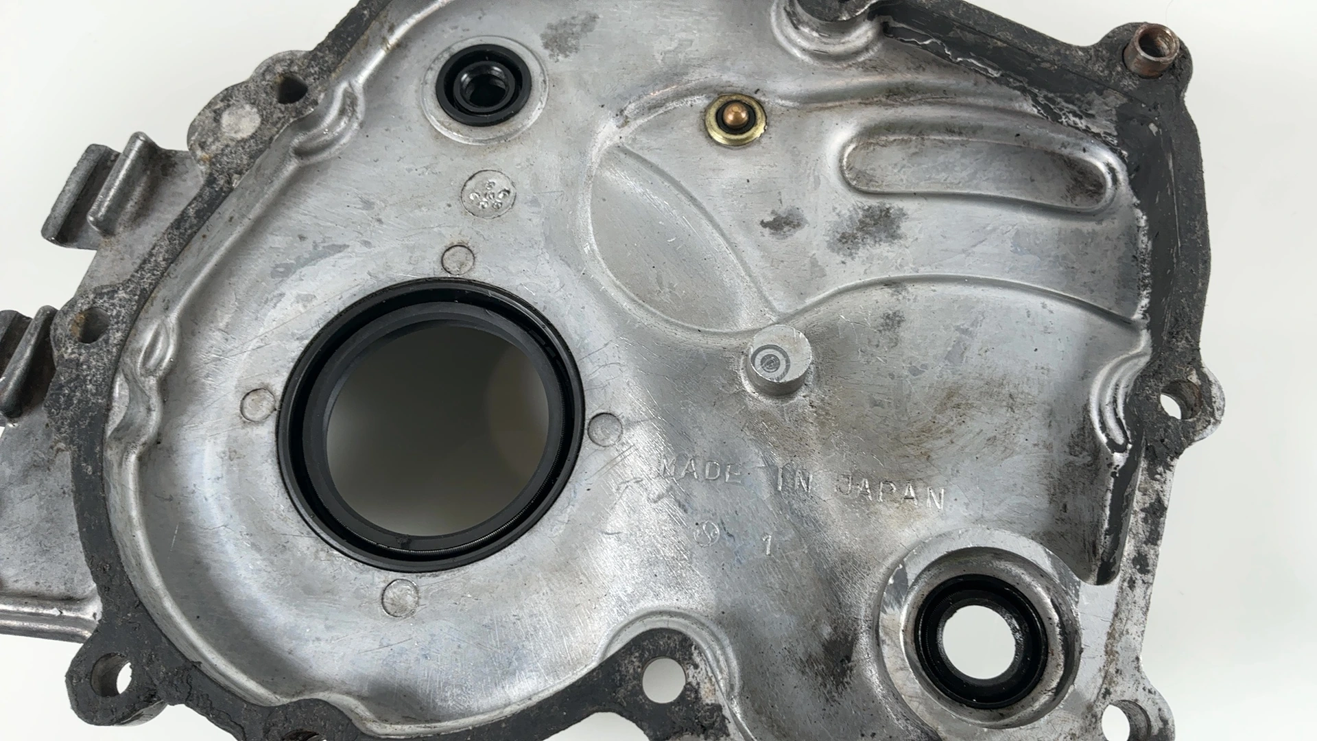 Kawasaki KZ1000 Police KZ1000P 1000 Transmission Cover 1982-2001 OEM 14024-1106 - Image 4