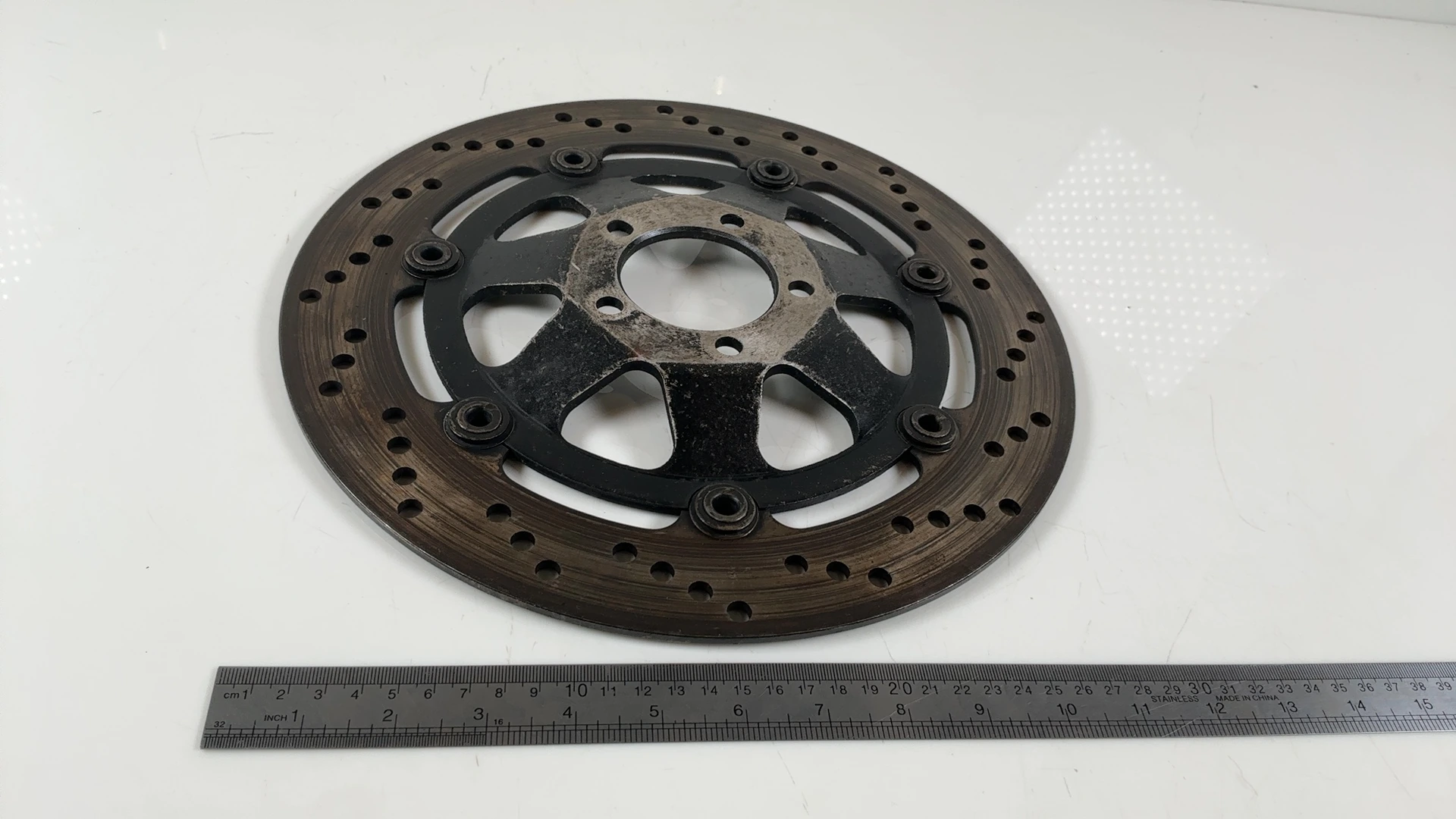 Suzuki GSXR 750 GR71G 750cc Front Brake Disc Rotor 1986 1987 OEM 59210-27A00 - Image 5