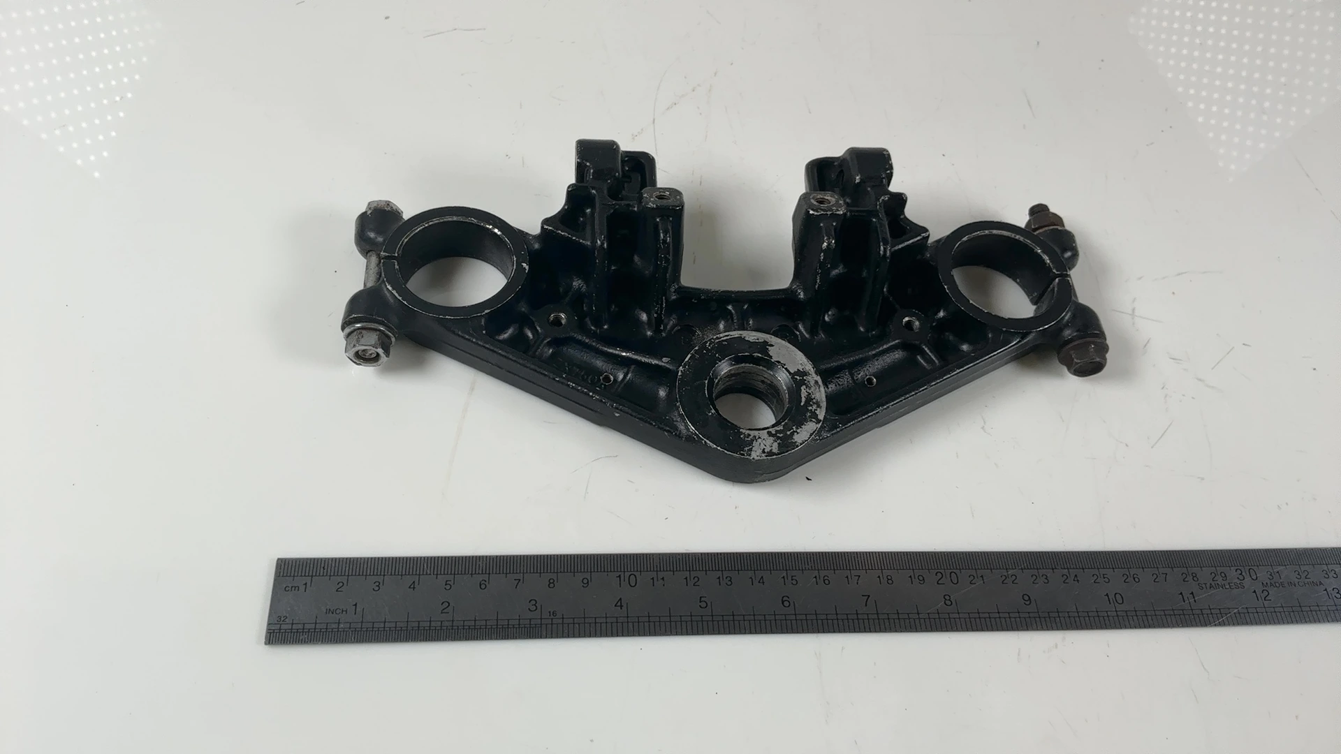 Kawasaki GPz550 ZX550 550cc Upper Fork Bridge Yoke 1983-1985 OEM 44039-1107 - Image 5