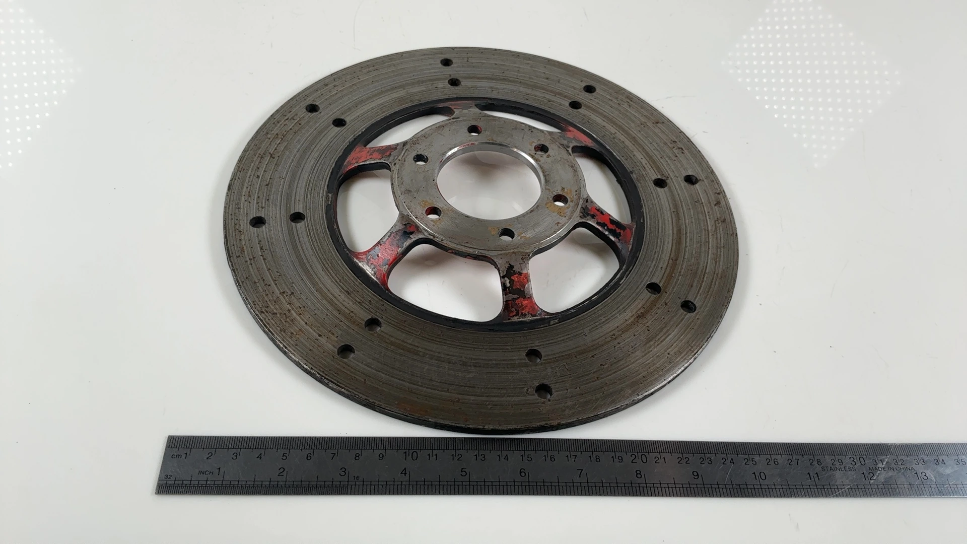 Suzuki GS750 GS750E 750cc Front Brake Disc Rotor 1977-1979 OEM 59211-44000 - Image 5