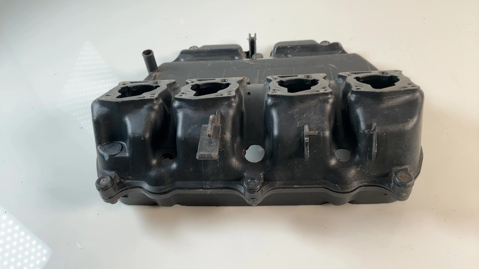 Honda CBR600F2 PC25 600cc Airbox Lower Filter Base Plate 1991-1994 OEM 17231-MV9 - Image 4