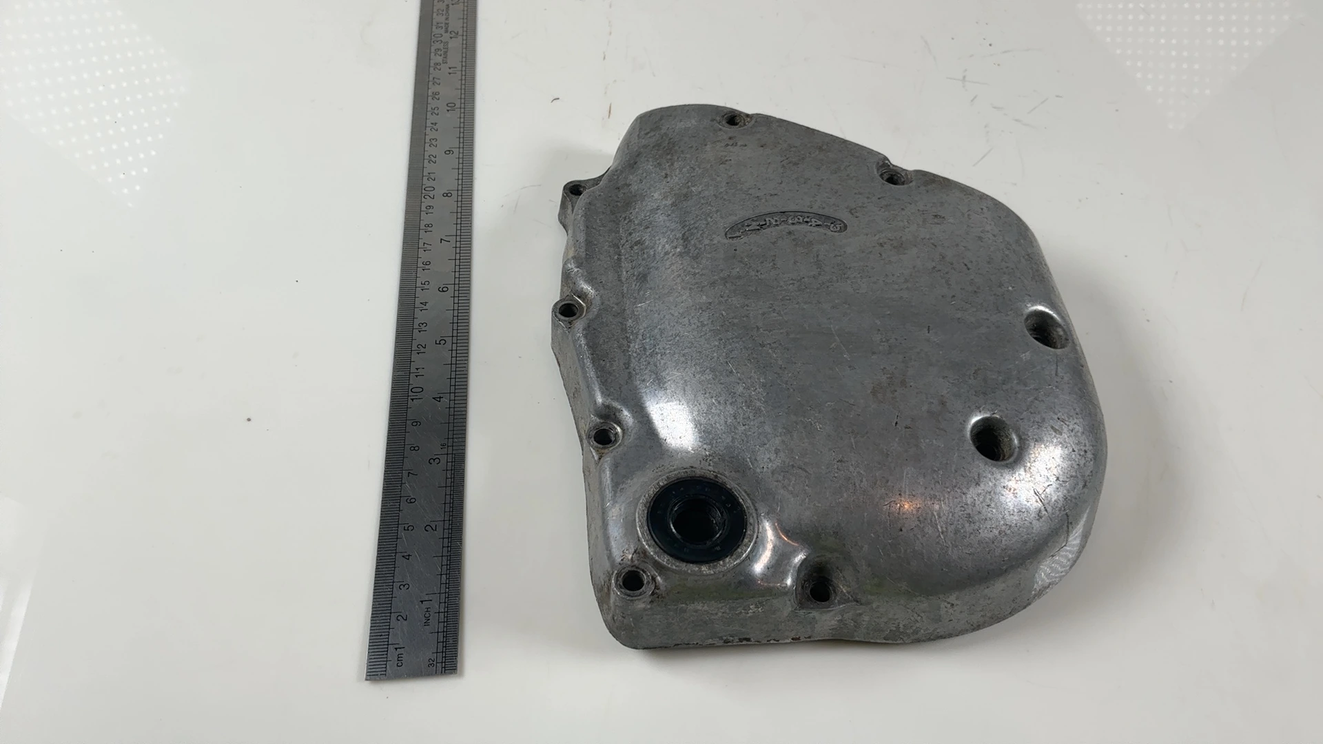 Honda CB750 Four K F SOHC 750cc Left Sprocket Cover 1969-1978 OEM 11360-300-050 - Image 4