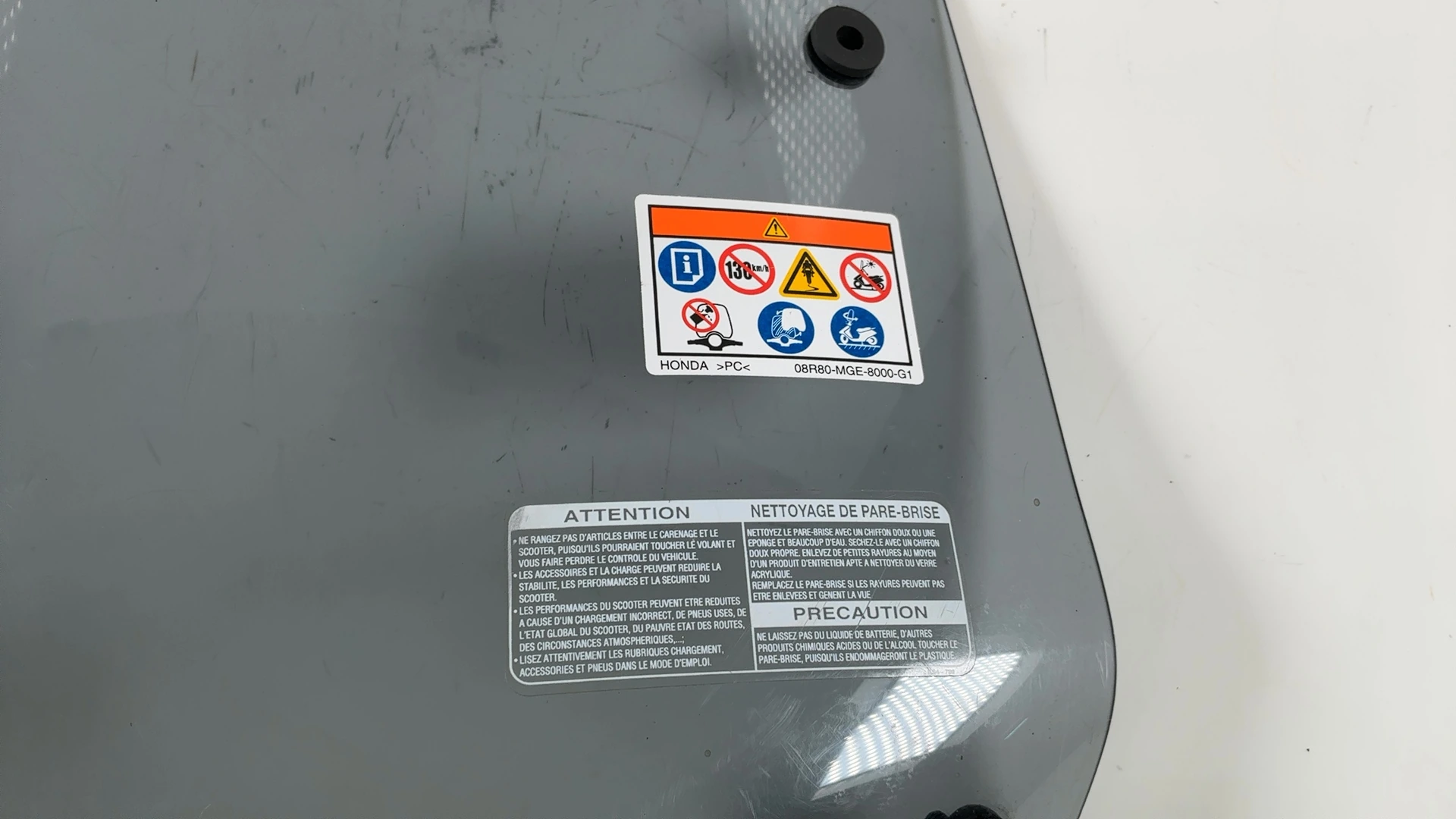 Honda SCV Lead 100 SCV100 100cc Windscreen 2003-2008 OEM 08R80-KRP-800 - Image 7