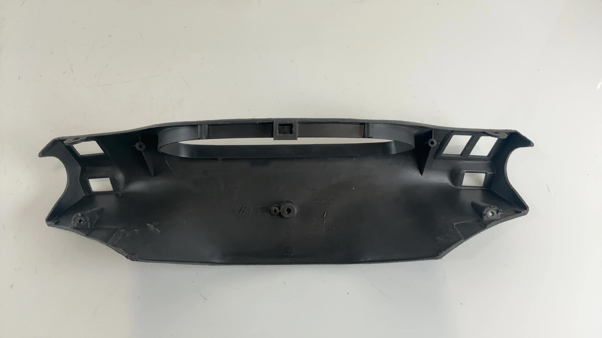 Piaggio Sfera NSL 50 CC Rear Handlebar Dash Meter Cover 1991-1994 OEM 267055 - Image 2