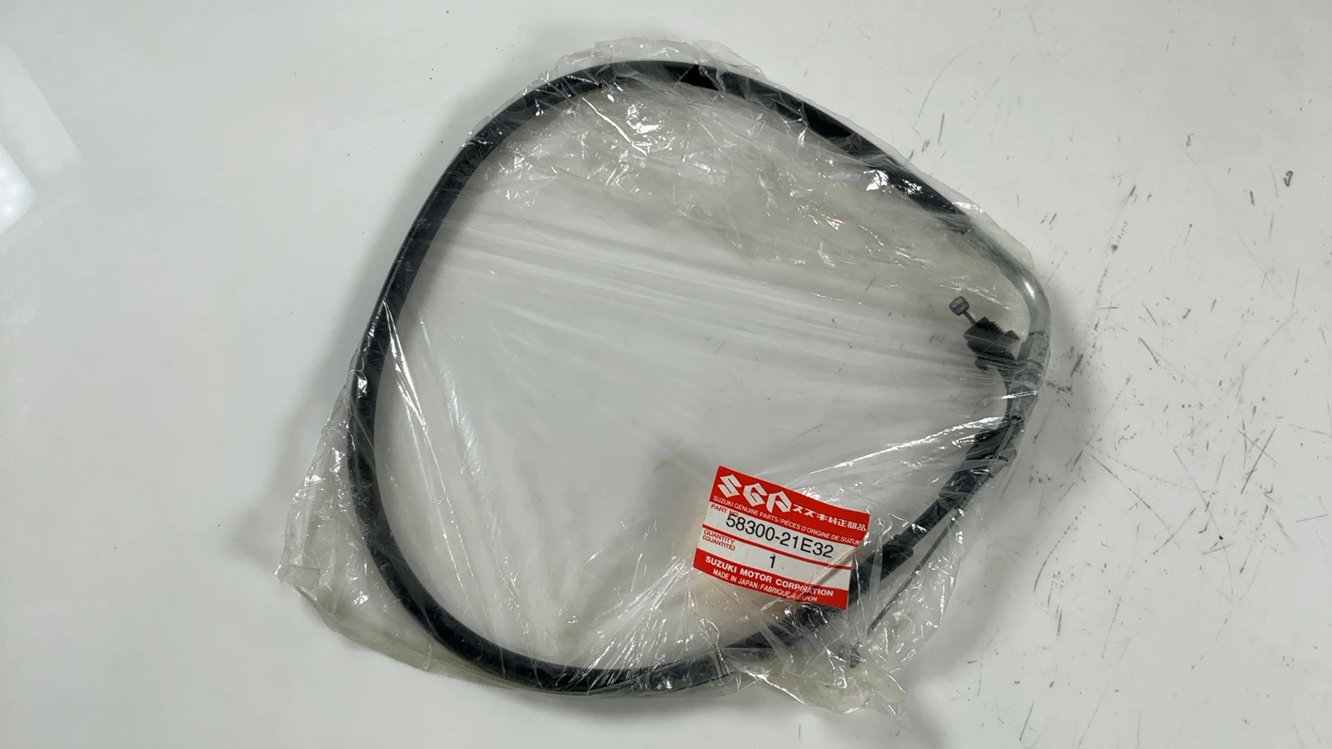 Suzuki RF400R RF400 400cc Throttle Cable 1993-1997 OEM 58300-21E32 - Image 6