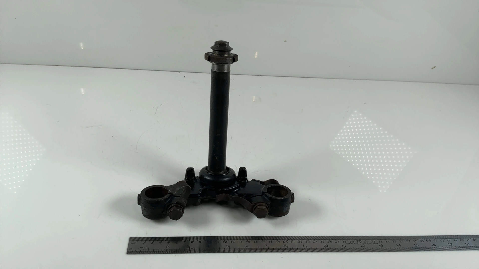Suzuki GS125 GS 125 125cc Lower Triple Tree Fork Yoke 1980-1982 OEM 51410-11311 - Image 5