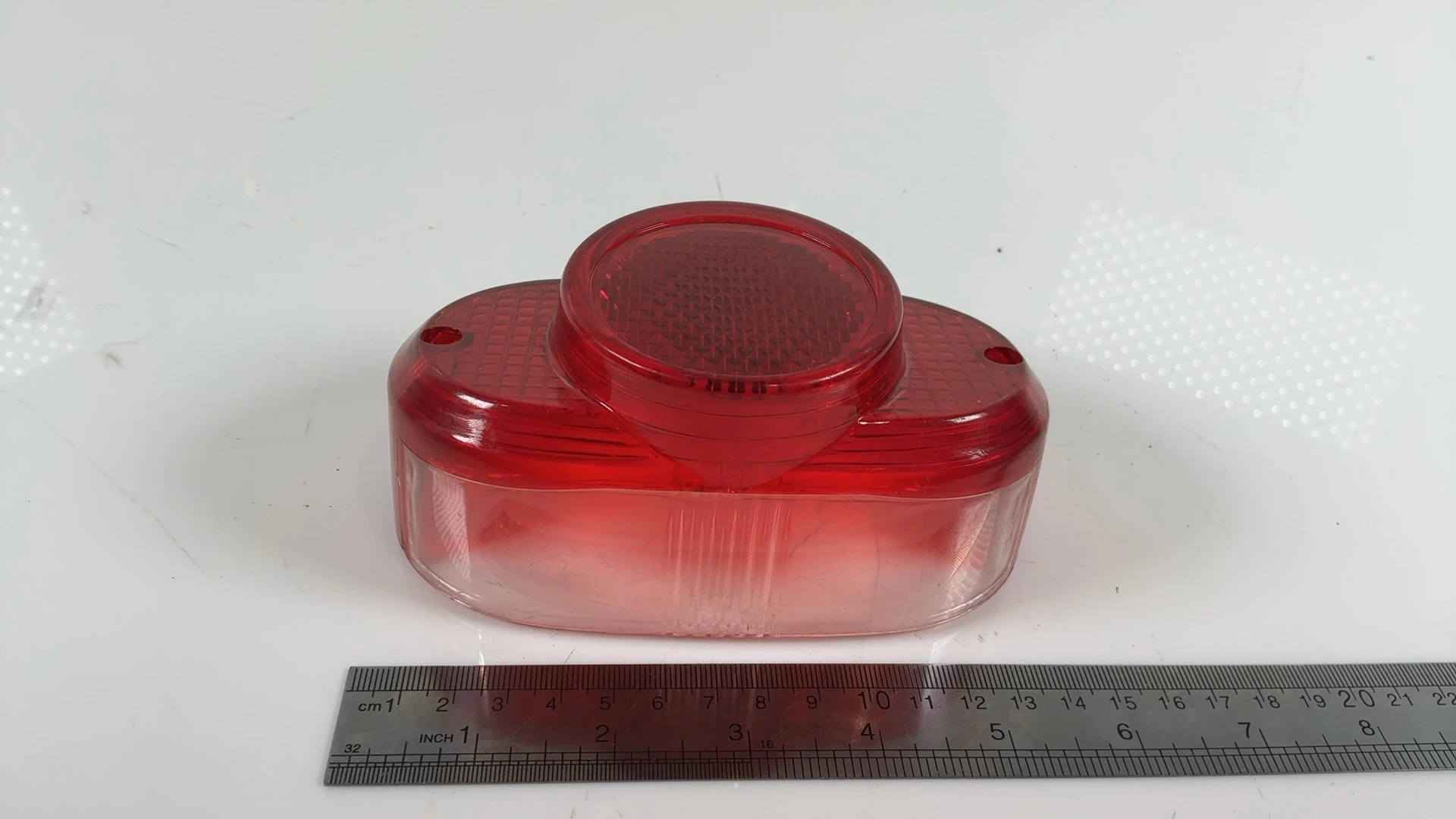 Honda C50 C65 50cc 65cc Taillight Lens 1965-1968 OEM 33701-041-010 - Image 5