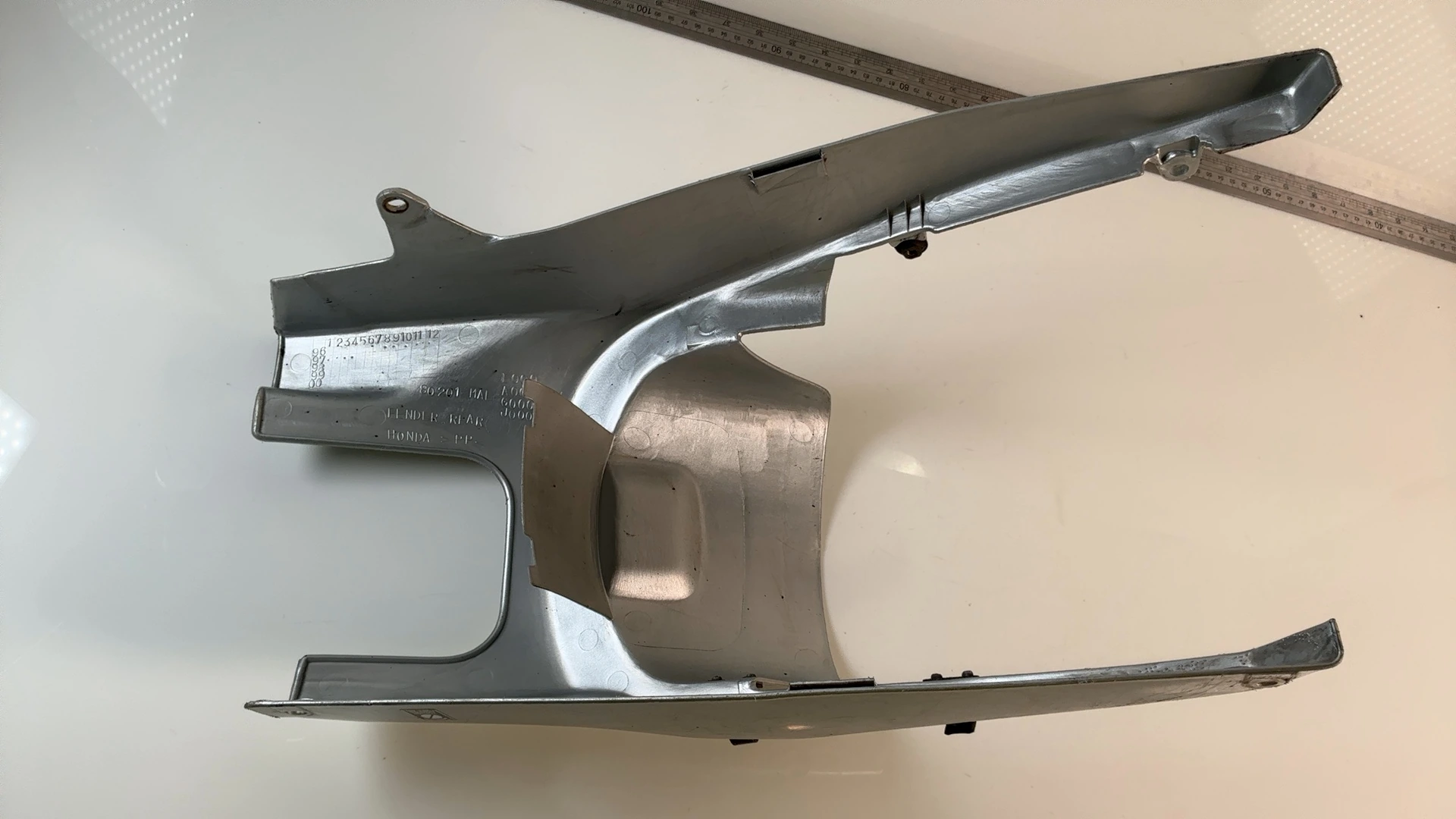 Honda CBR600F2 PC25 600cc Rear Mudguard Fender Hugger 1991-94 OEM 80201-MV9-0000 - Image 2