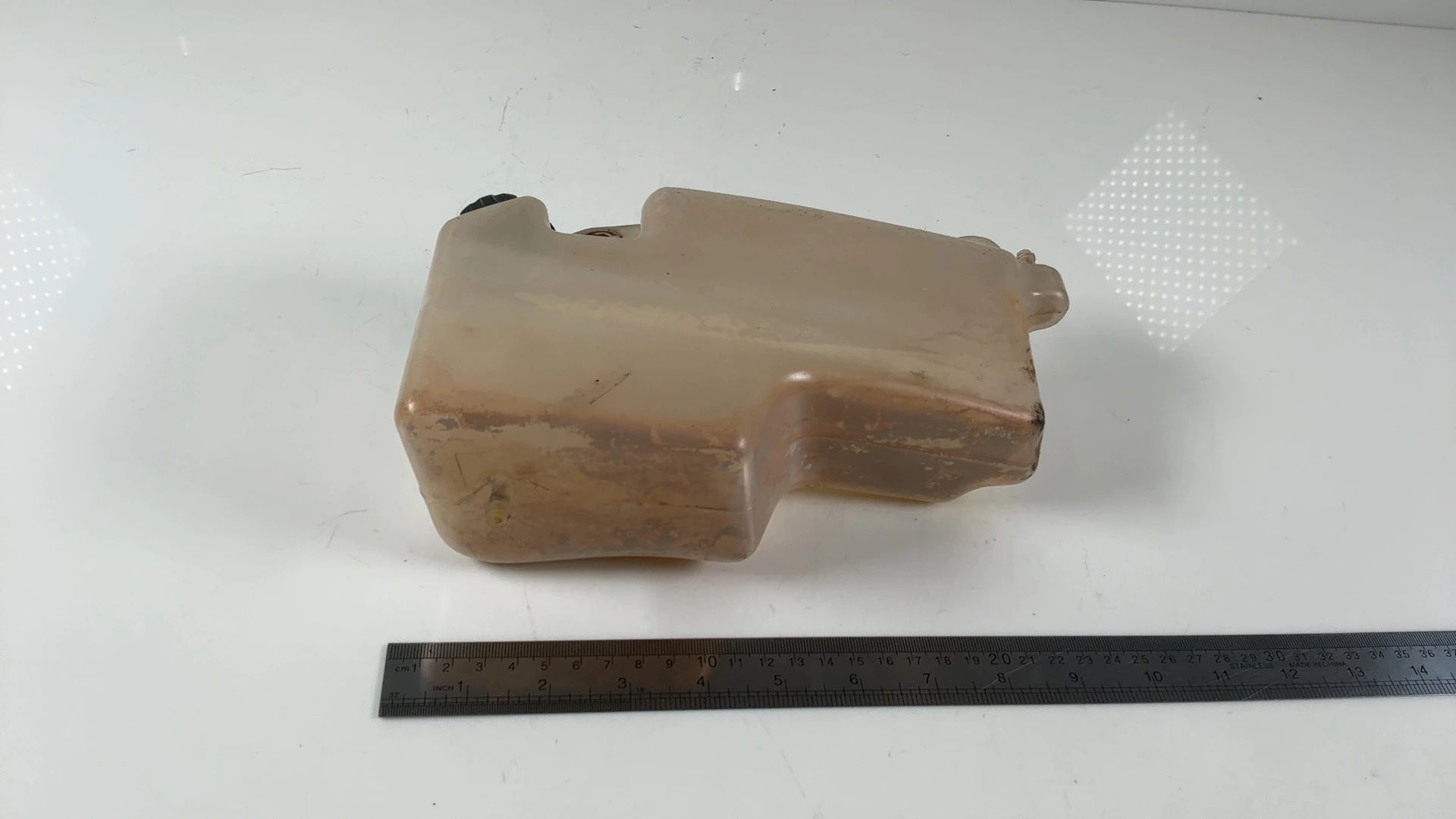 Kawasaki Ninja ZX11 ZX1100C 1100cc Coolant Reservoir Tank 1990-93 OEM 43078-1110 - Image 5