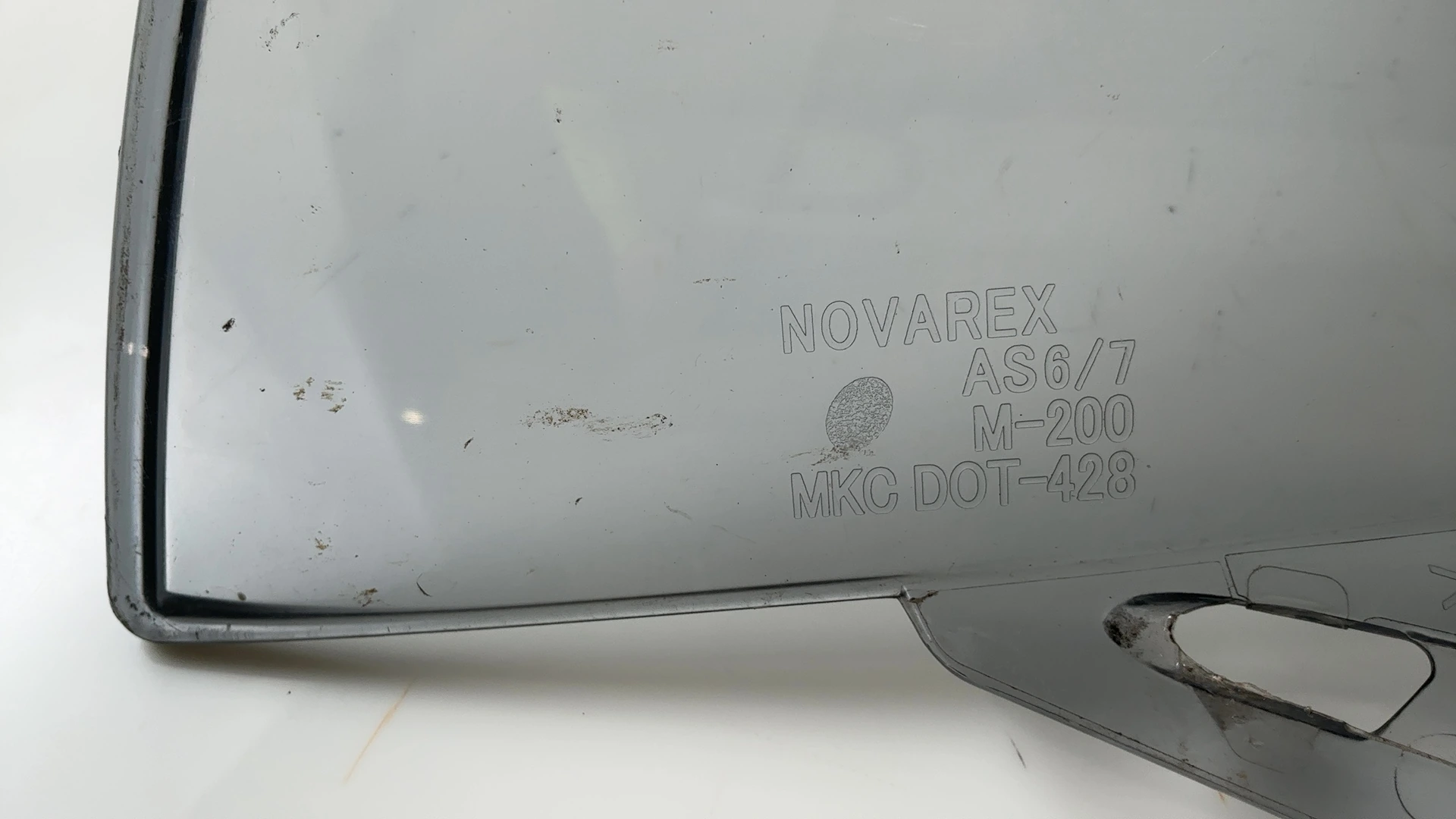 Yamaha YZF R6 2C0 600cc Windshield Screen 2006 2007 OEM 2C0-28381-00-00 Novarex - Image 8