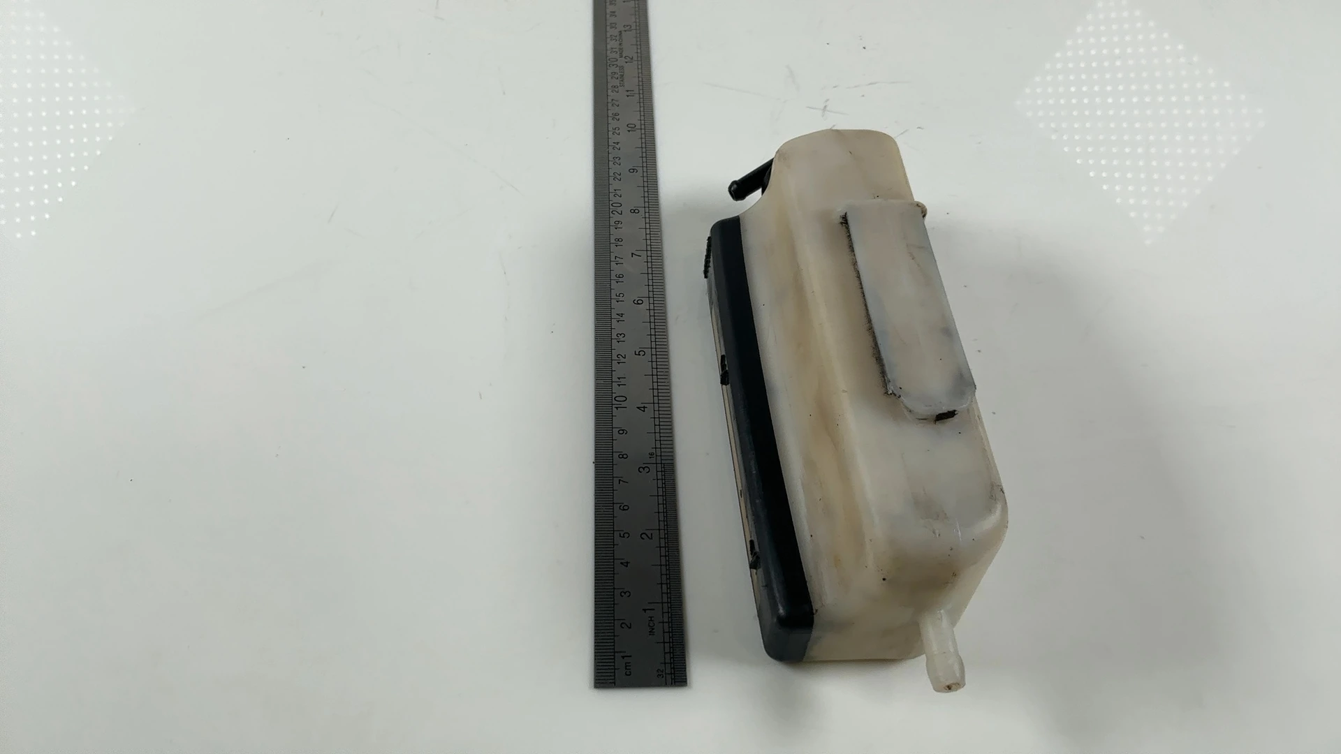 Yamaha RD125LC 10W 125cc Coolant Overflow Reservoir Tank 1985-1987 10W-21871-00 - Image 4