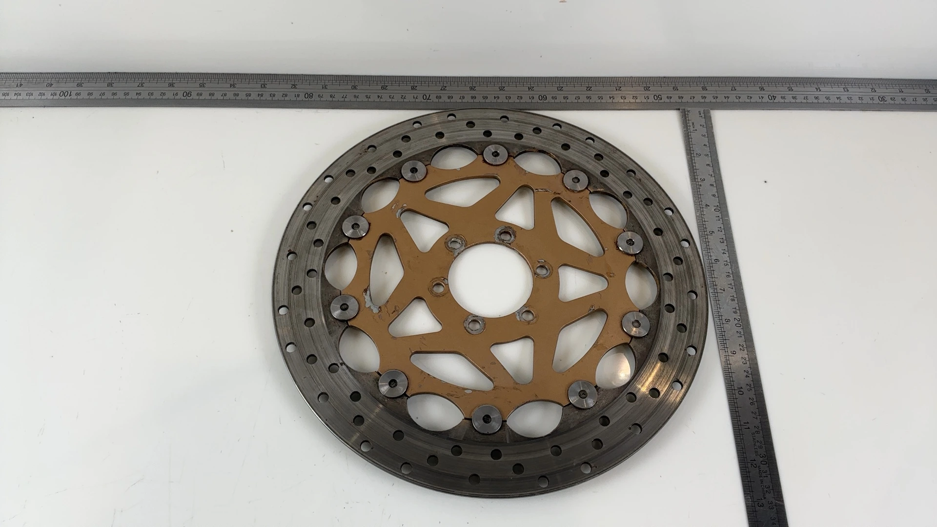 Yamaha FZR 1000 XJR 1200 1000cc Front Brake Disc Plate 1989-98 OEM 3GM-2581T-00 - Image 3
