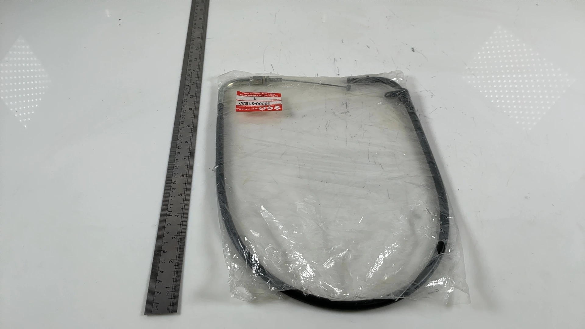 Suzuki RF600R RF600RU GN76B 600cc Throttle Cable No.2 1994-1996 OEM 58300-21E22 - Image 4