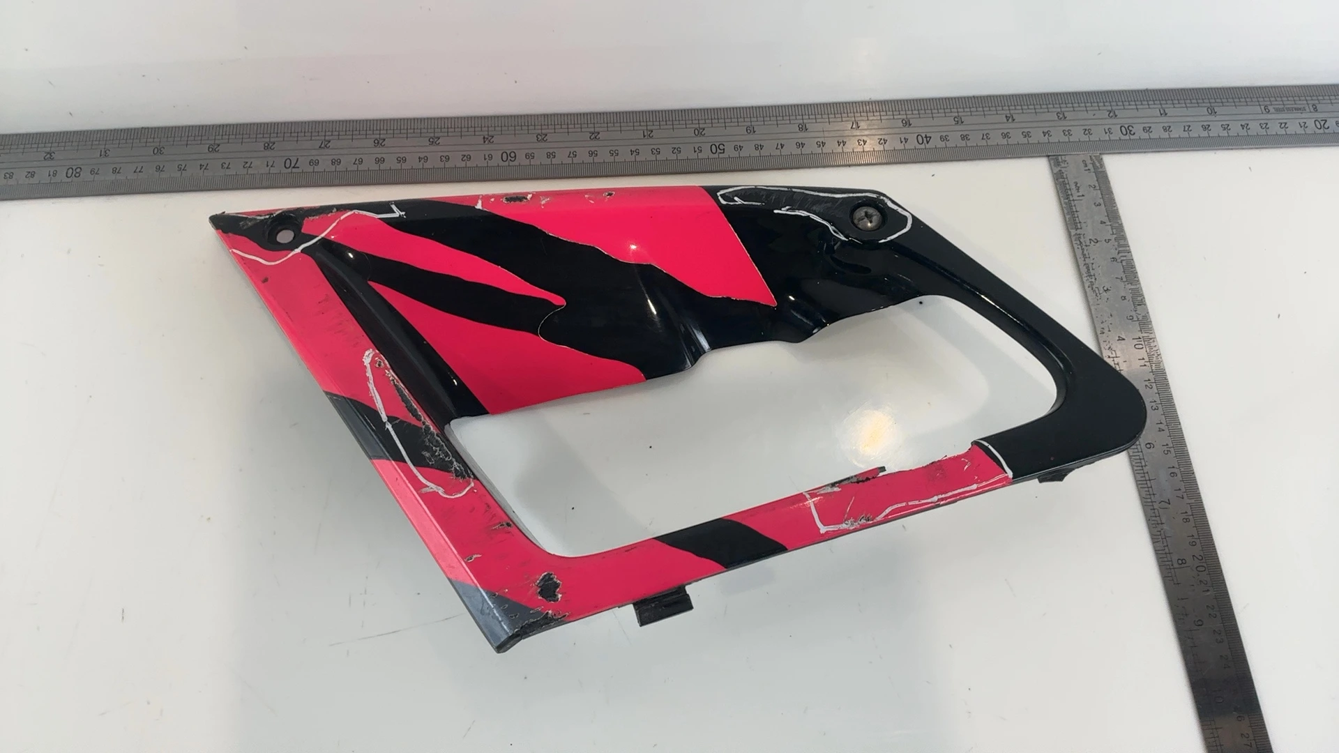 Honda CBR600F2 PC25 600cc Right Lower Cowl Insert Cover 1991-94 64305-MV9A-0000 - Image 3