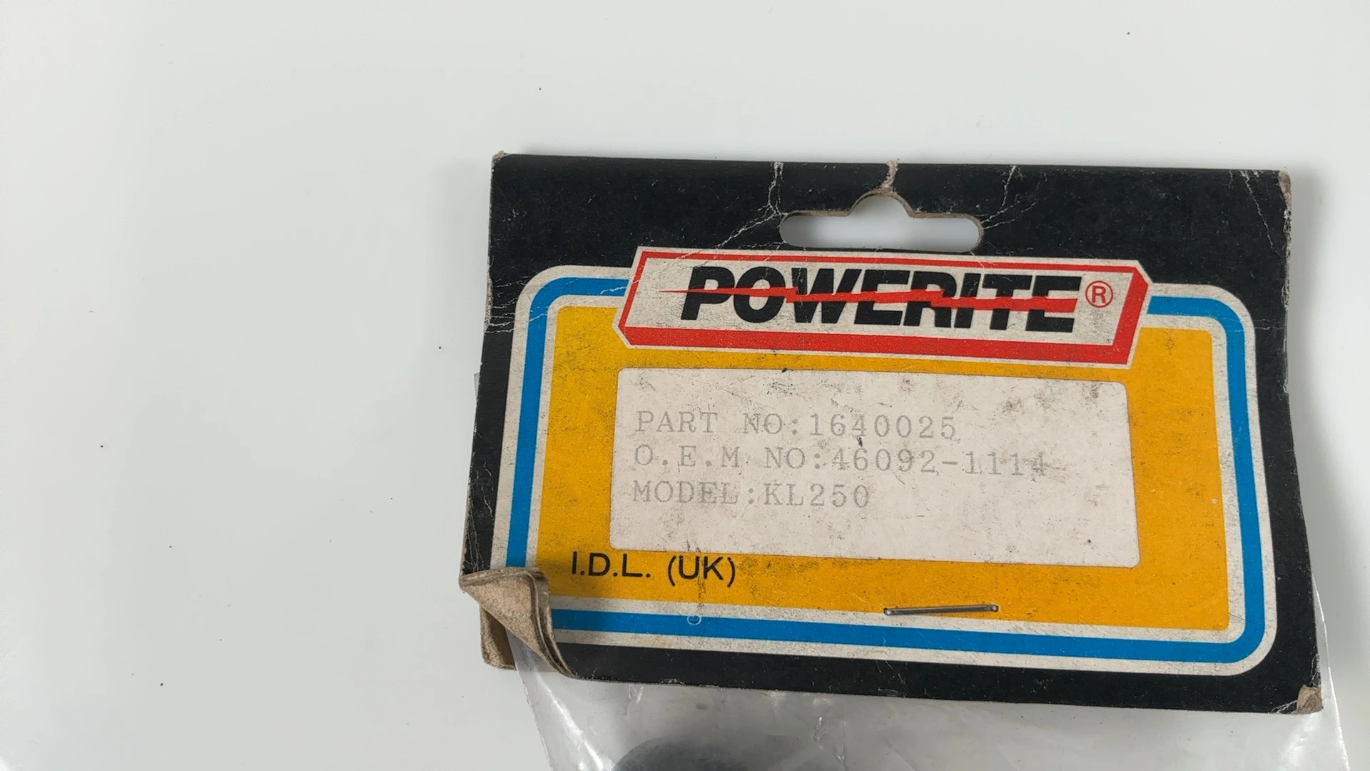 Powerite Kawasaki KL250 250cc Front Brake Lever 1984-1992 OEM 46092-1114 - Image 6