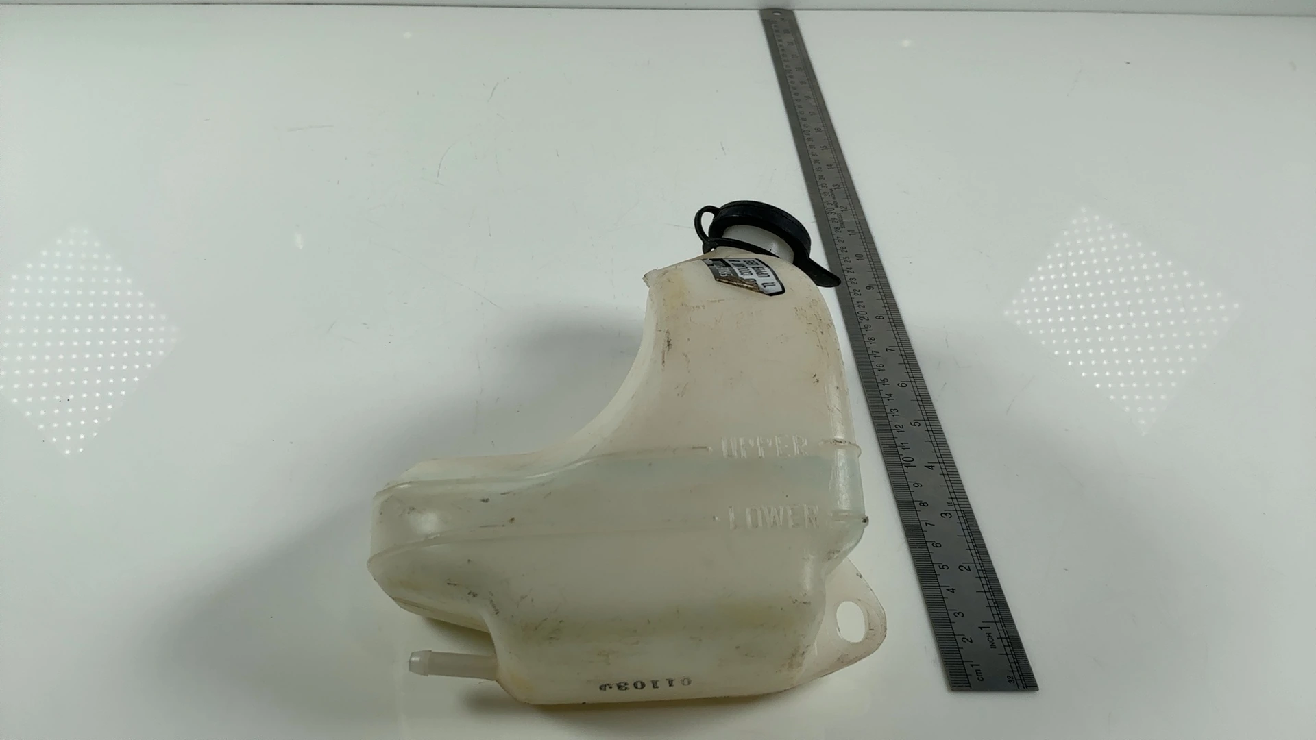 Honda CBR600F CBR600F2 F3 600 Coolant Reservoir Tank 1991-1998 OEM 19101-MV9-010 - Image 3