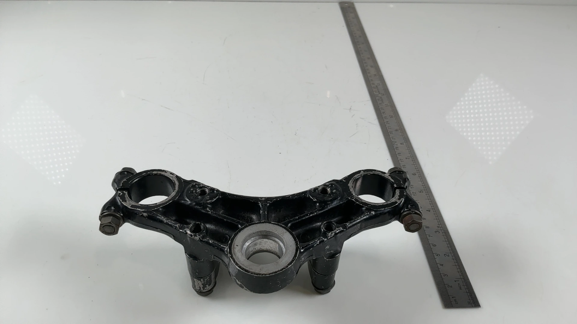 Yamaha RX100 36L 100CC Upper Fork Bridge Yoke 1985-1996 OEM 36L-F3435-00 - Image 3