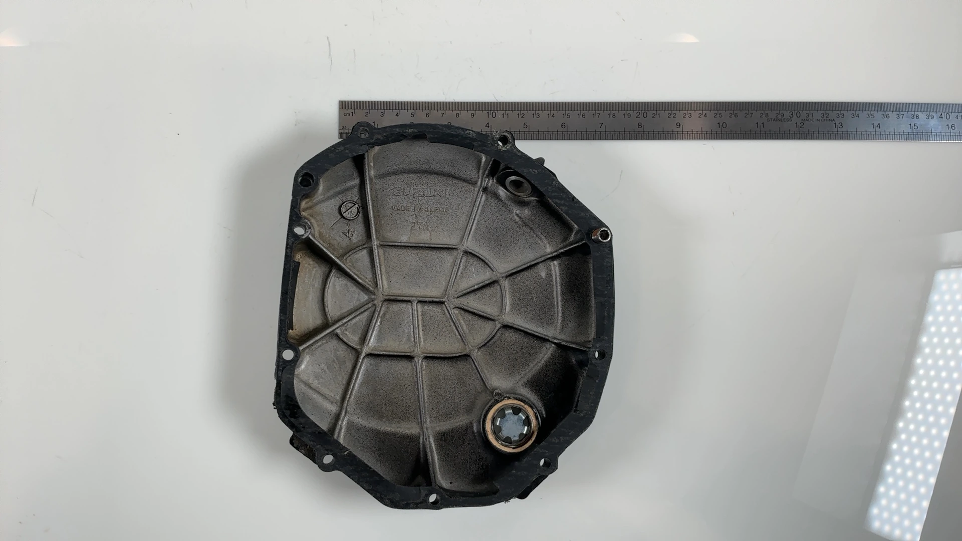 Suzuki Katana GSX750F 750cc Clutch Cover 1988-1992 OEM 11340-27A00 - Image 5