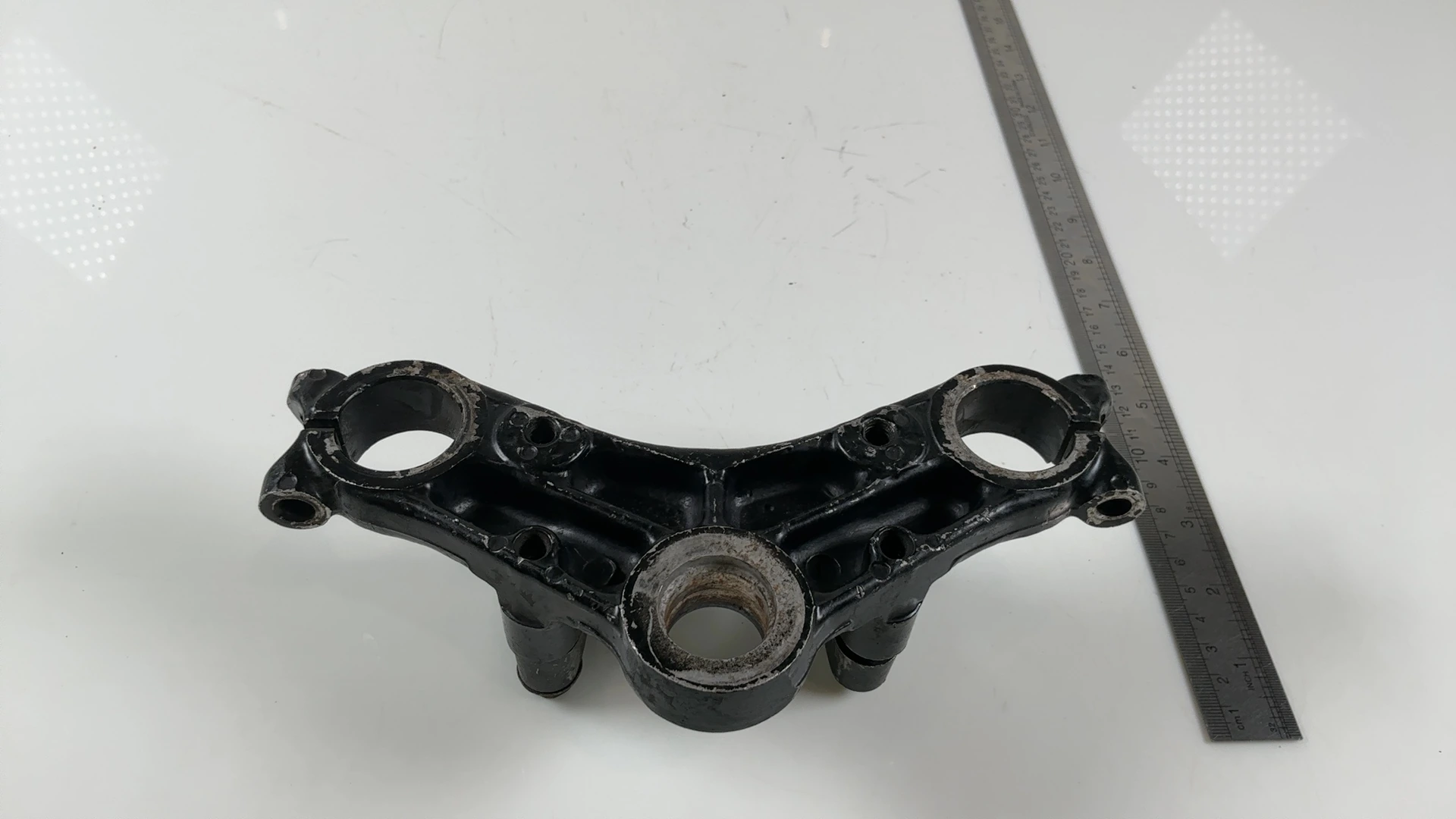 Yamaha RX100 36L 100CC Upper Fork Bridge Yoke 1985-1996 OEM 36L-F3435-00 - Image 3