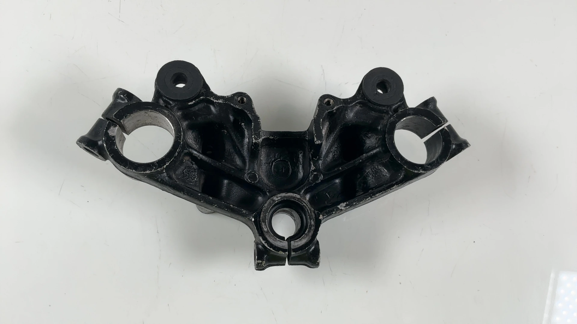Suzuki GSX400E GK53C 400cc Upper Fork Bridge Yoke 1981-1985 OEM 51311-44100-291 - Image 6