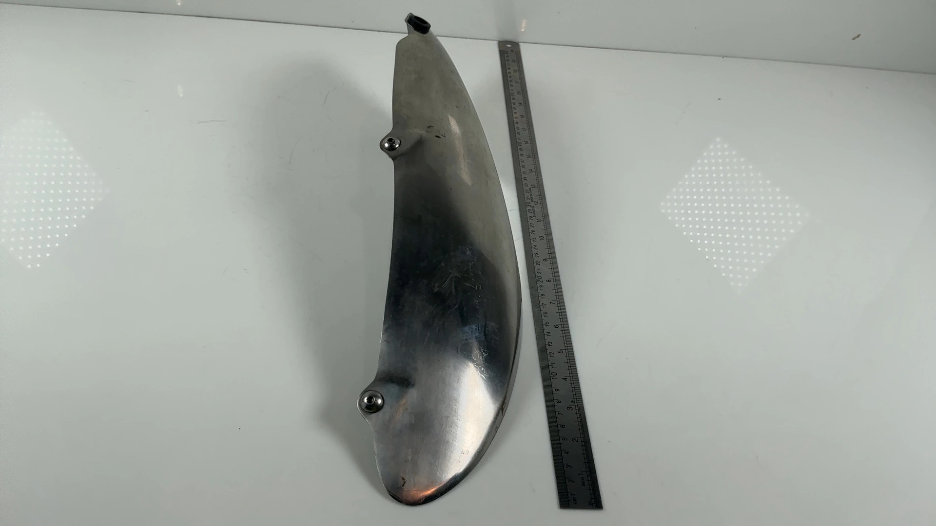 Suzuki Gladius SFV650 650cc Exhaust Muffler Heat Shield 2009-15 OEM 14780-44H10 - Image 3